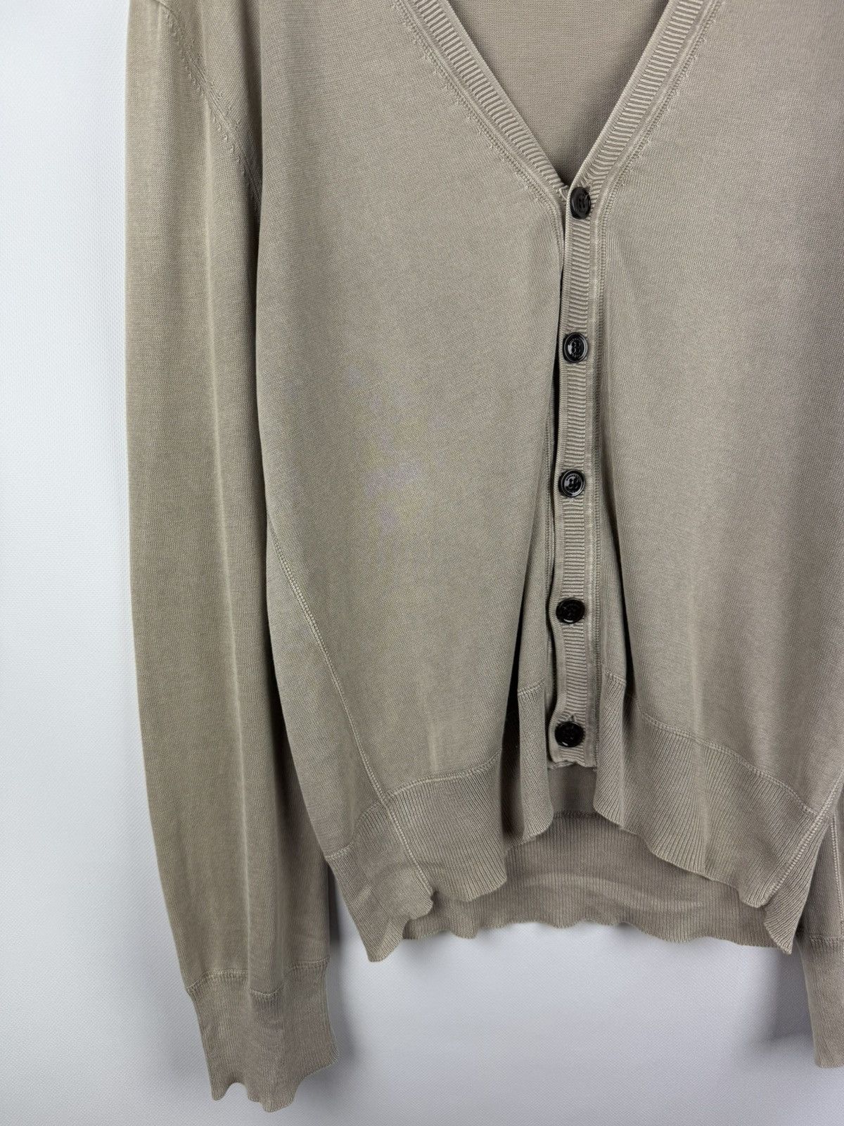 Burberry Burberry Brit Men’s Garment Dyed Cotton Cardigan Sweater Size US M / EU 48-50 / 2 - 6 Thumbnail