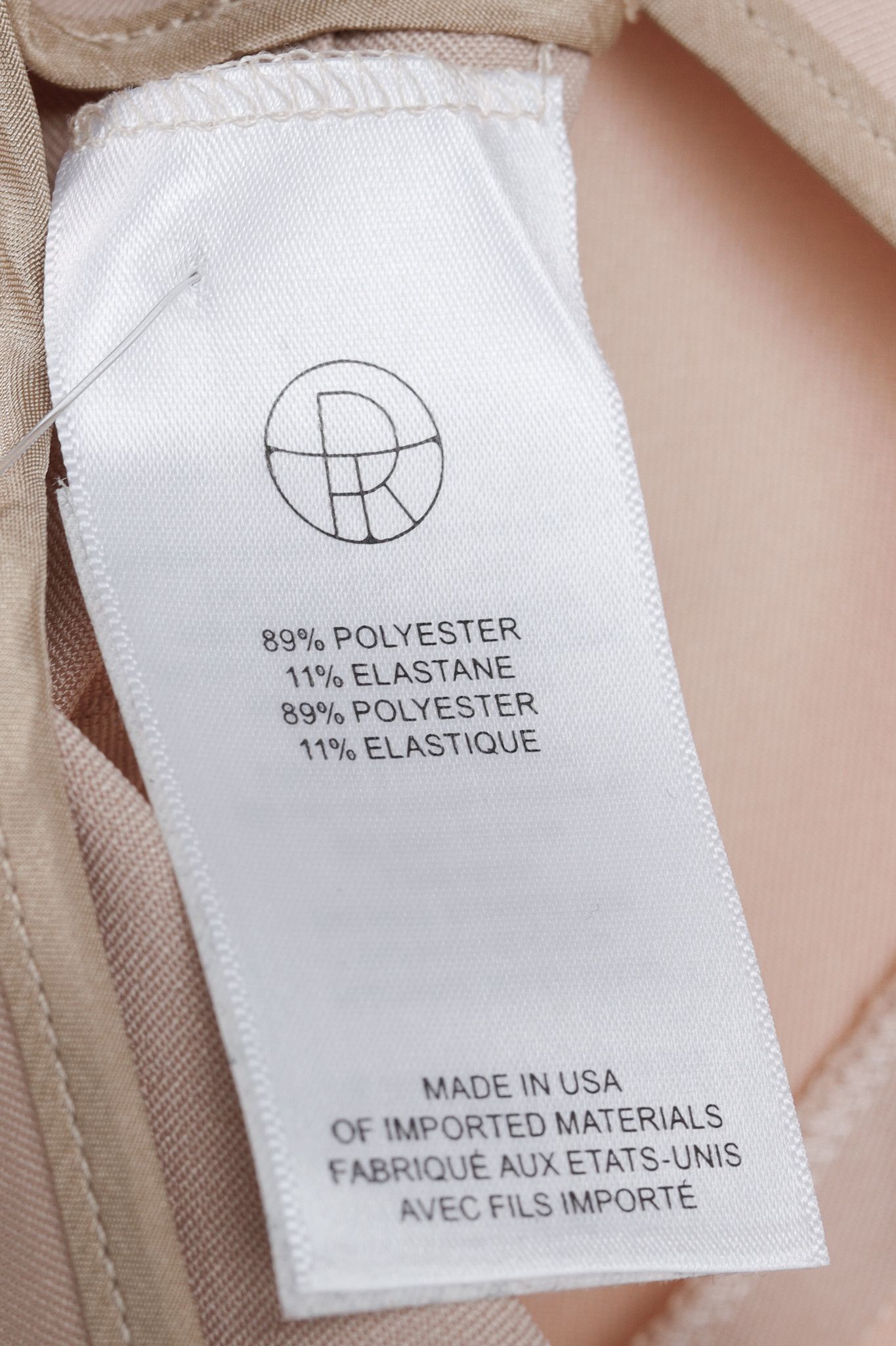 The Row The Row Nude Stretch Twill Topstitched Pants Size 25" / US 0 / IT 36 - 9 Thumbnail