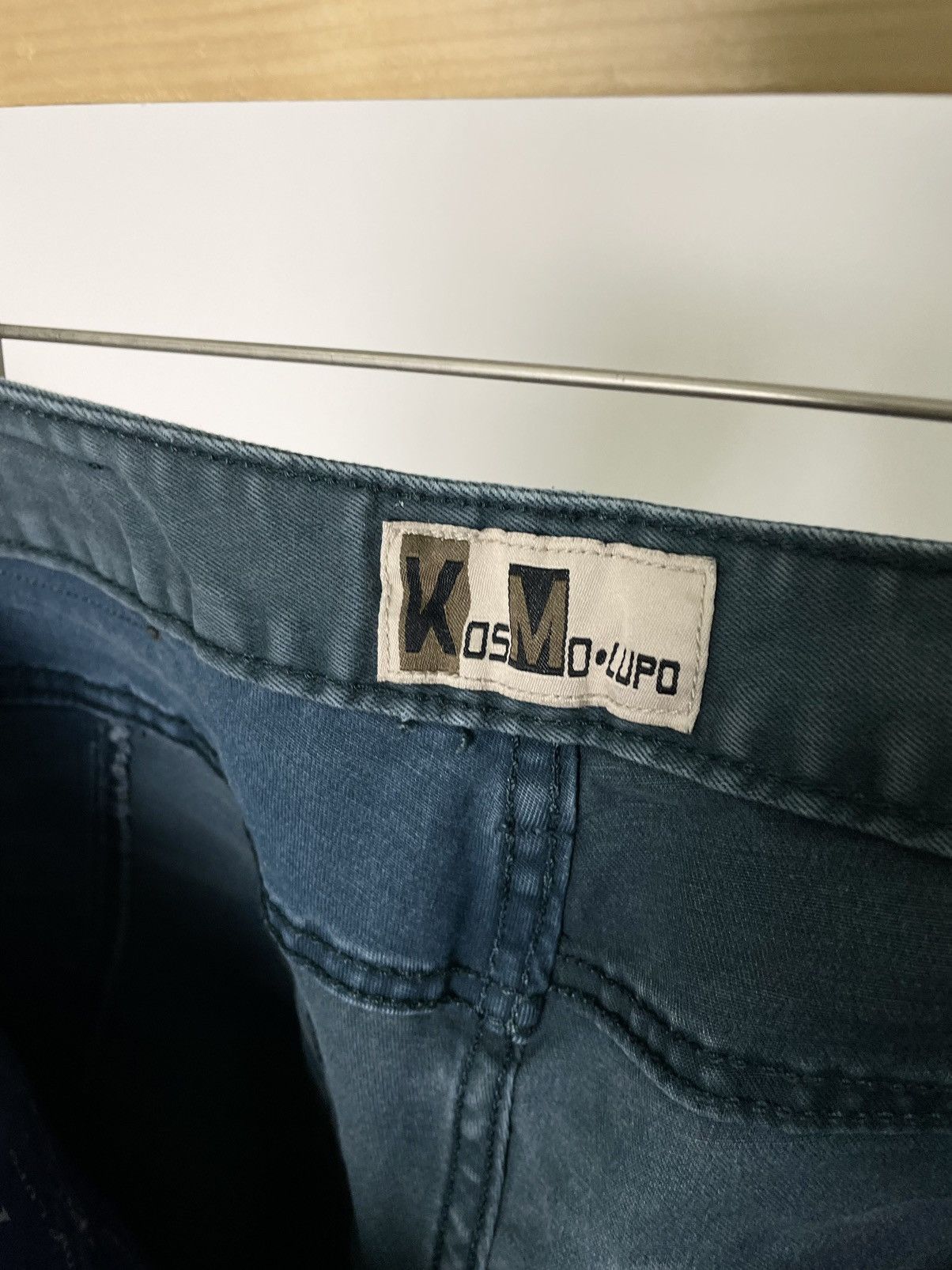 Kapital Kos Mo Lupo Vintage Slim Fit Patchwork Kapital Style Jeans Size US 32 / EU 48 - 17 Thumbnail