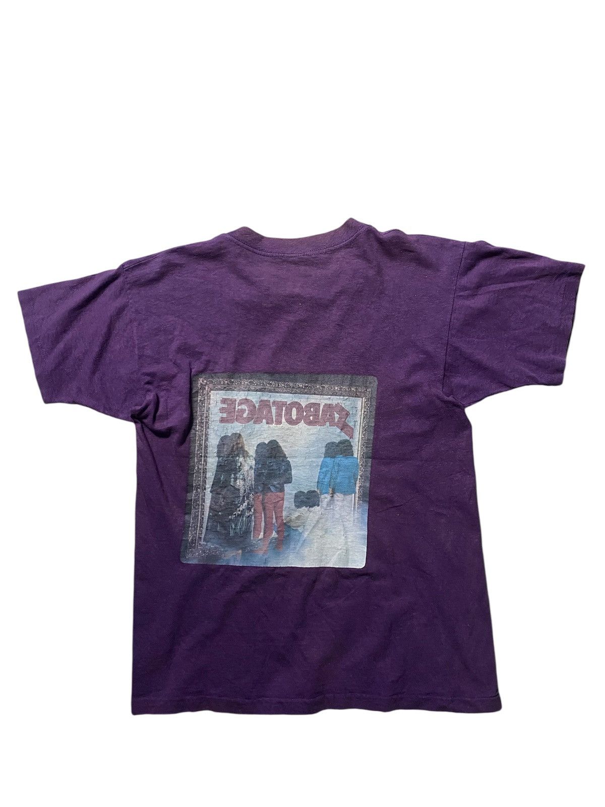 Band Tees Rare 80's Black Sabbath Sabotage Rock Tshirt Size US M / EU 48-50 / 2 - 2 Thumbnail