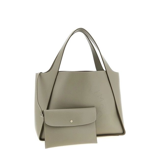 STELLA MCCARTNEY Gray Tote Bag New/Authentic