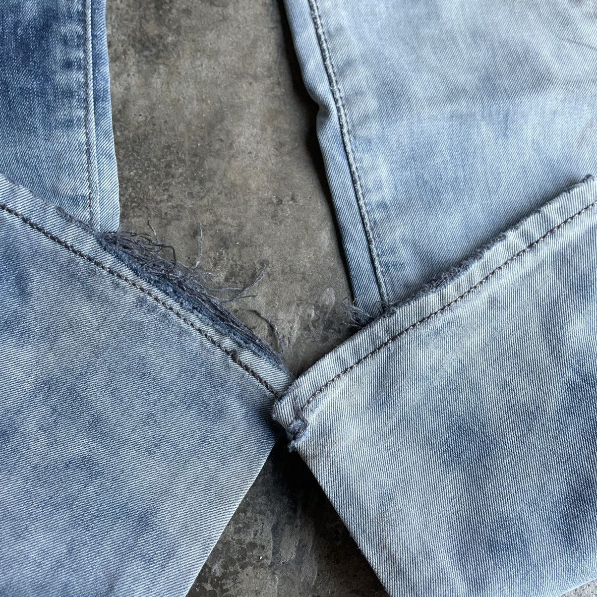 Levi's Vintage Clothing 🔥Vintage Levis 508 Blend Savage Ripped Distress Khakis Jeans Size US 31 - 7 Thumbnail