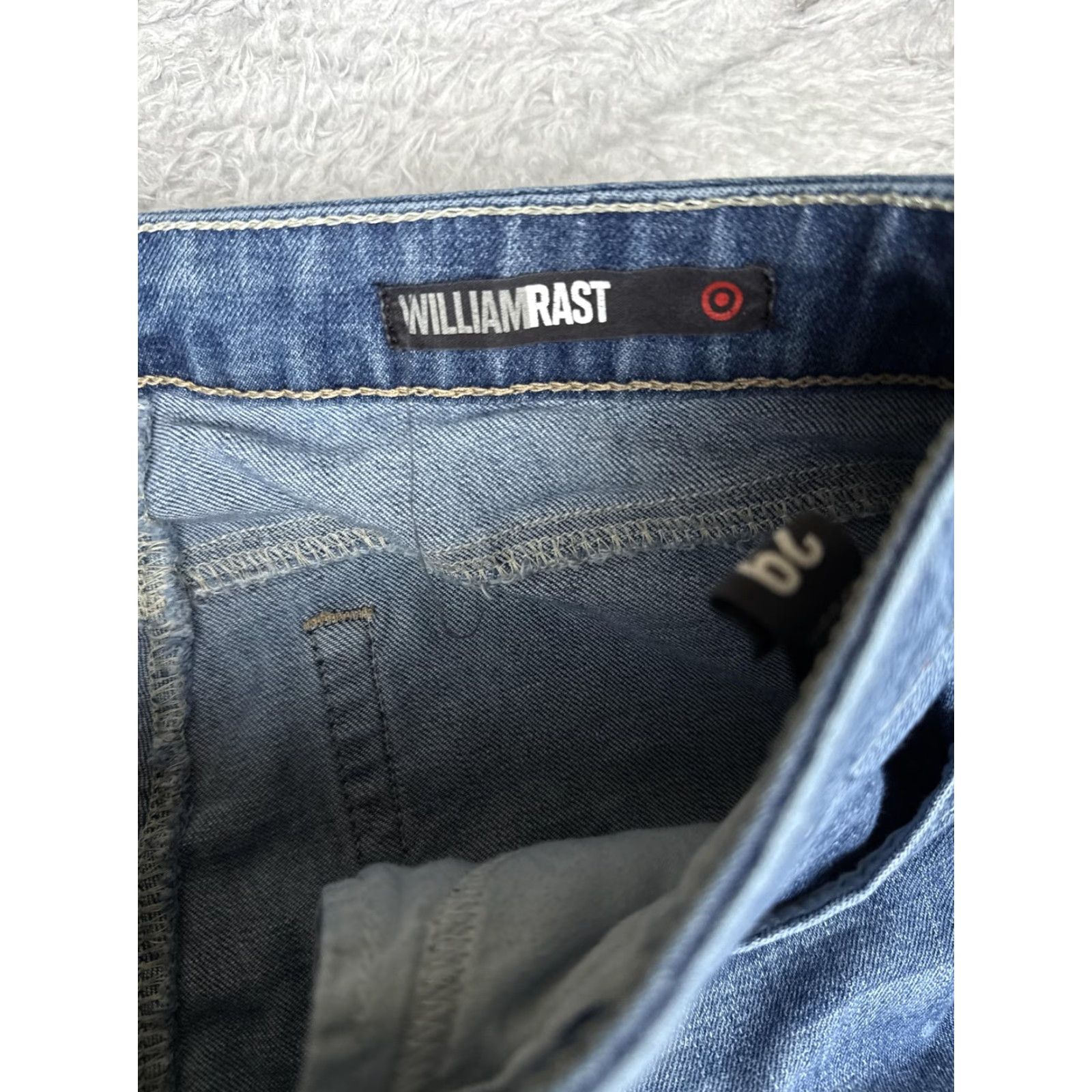 Vintage William Rast Jeans Womens 29 Blue Medium Wash Bootcut Stretch Denim Fit Target Jeans Womens 29 Blue Medium Wash Bootcut Stretch Denim Size 29" - 6 Thumbnail