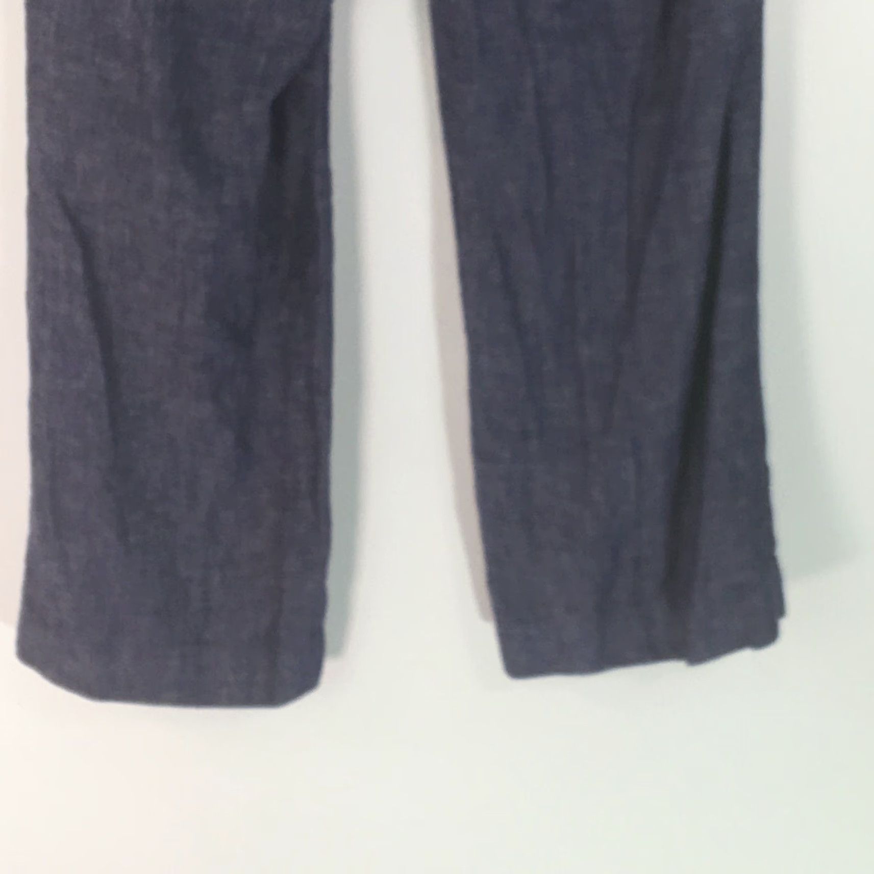 Vintage VINTAGE Dress Pants Blue Size 28 Regular Straight Flat Front Casual Pants Womens Size 28" / US 6 / IT 42 - 4 Thumbnail