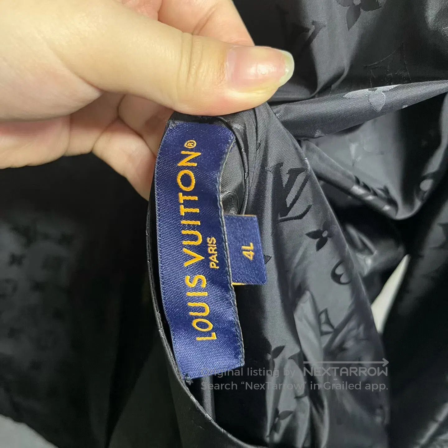 Louis Vuitton Louis Vuitton Logo-printed zipper jacket with double-sided Size US L / EU 52-54 / 3 - 3 Thumbnail