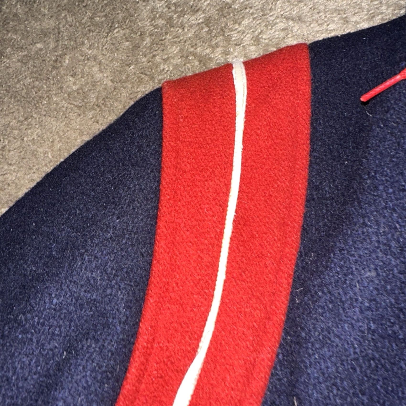 Vintage VINTAGE Sheraton Wool Varsity Jacket Mens Small Blue 60s 70s Lined Sherpa Logo Embroidered Snap Button Colleg 90s? Size US S / EU 44-46 / 1 - 4 Thumbnail