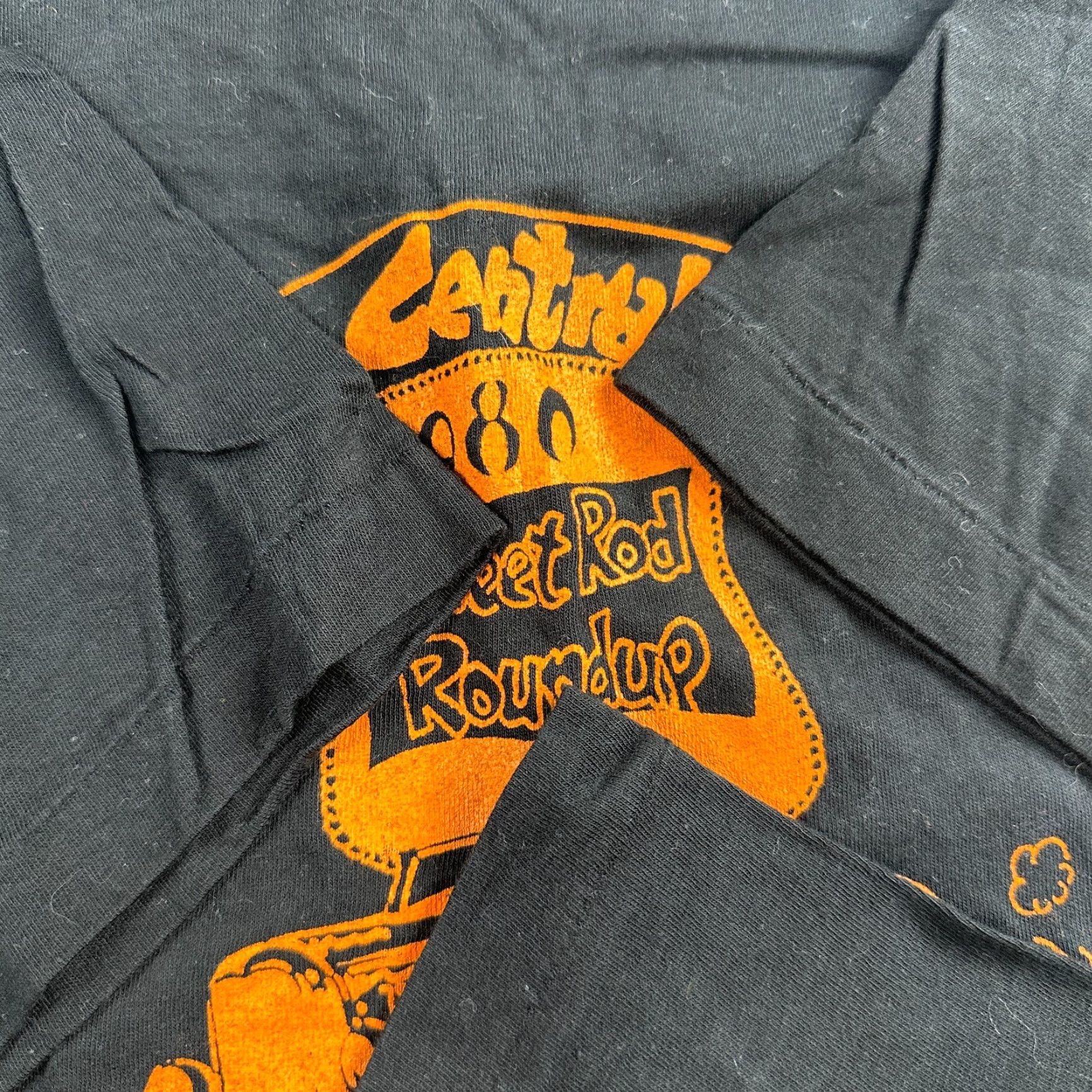 Vintage VINTAGE Belton Street Rod Central Oregon 80s VTG T Shirt Black L Short Sleeve Crew Neck Men 1980s Single Stitch Graphic Print Football? Size US L / EU 52-54 / 3 - 4 Thumbnail