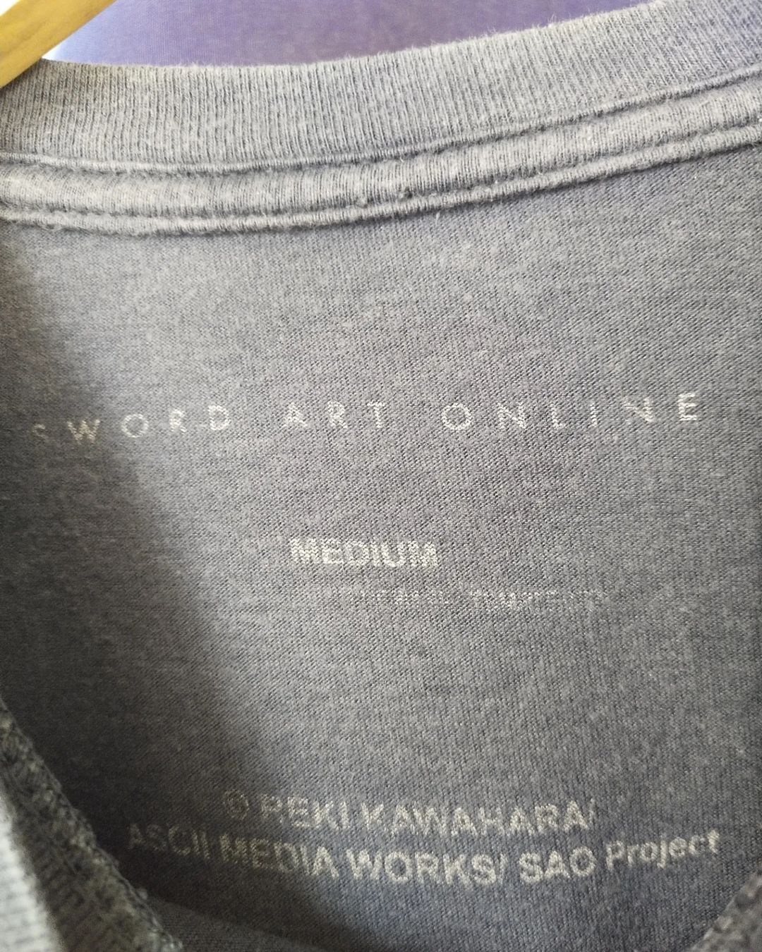 Anime × Japanese Brand Sword Art Online Asuna Graphic Anime Tees Size US M / EU 48-50 / 2 - 4 Thumbnail