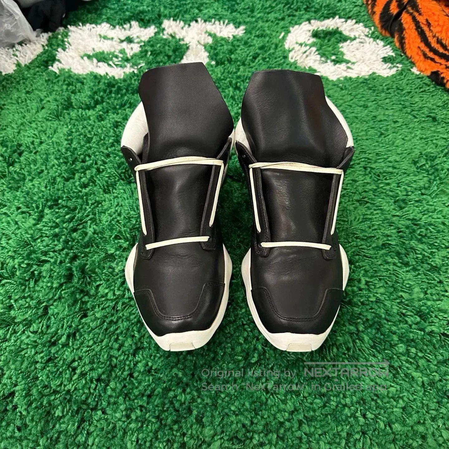 Rick Owens RICK OWENS RO Adidas Runner Sneakers 1.0. Size US 10 / EU 43 - 8 Thumbnail