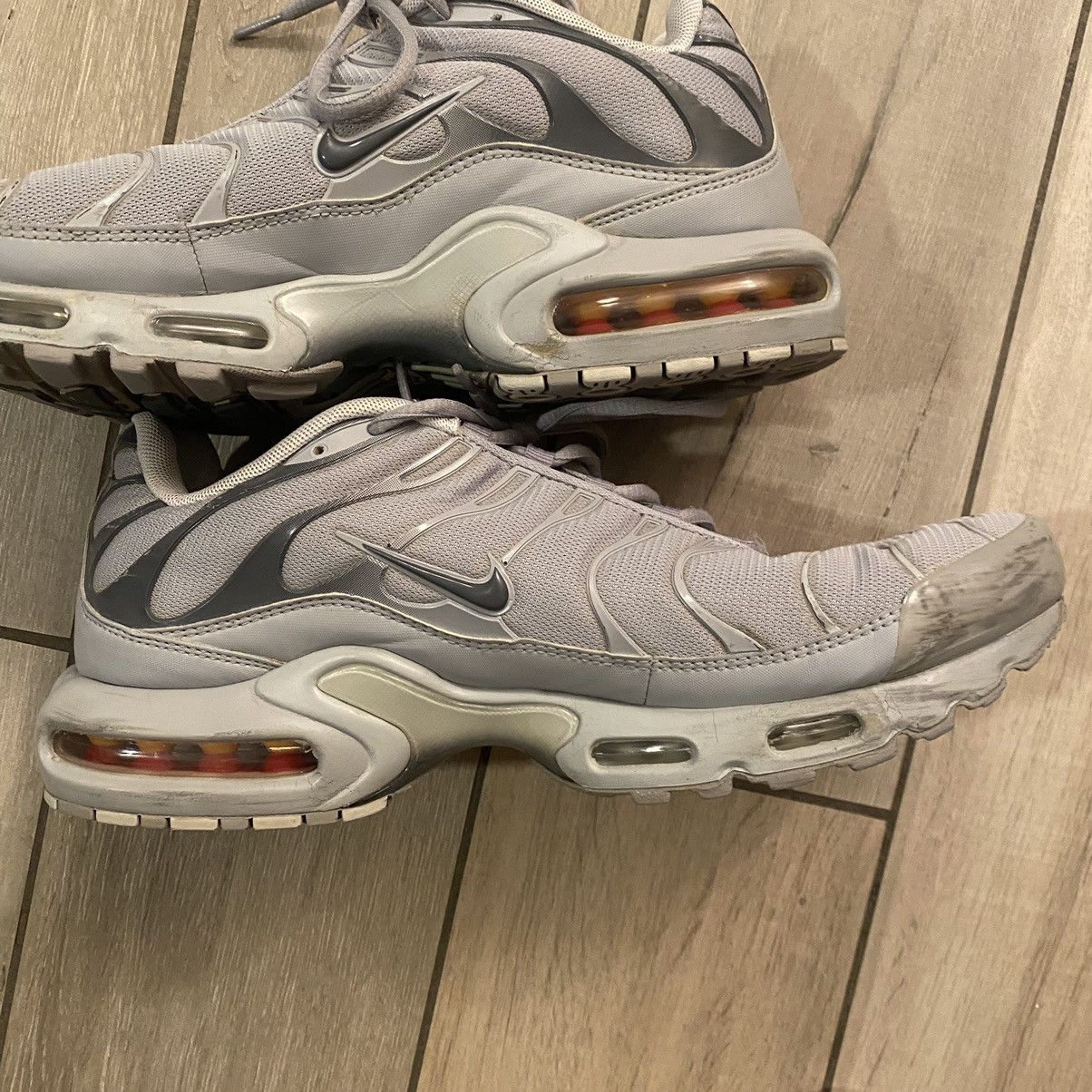Nike × Nike ACG × Stussy Vintage Y2K Grey Nike Airmax TN Chunky Shoes 11.5 Men’s Size US 11.5 / EU 44-45 - 15 Thumbnail