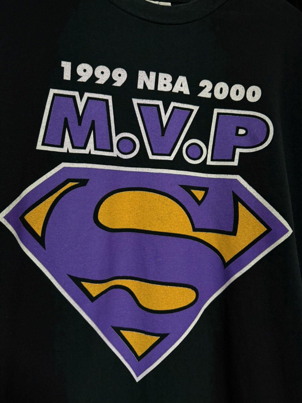 NBA 90’s Vintage Lakers Shaq MVP Tee Shirt 2XL Size US XXL / EU 58 / 5 - 3 Thumbnail