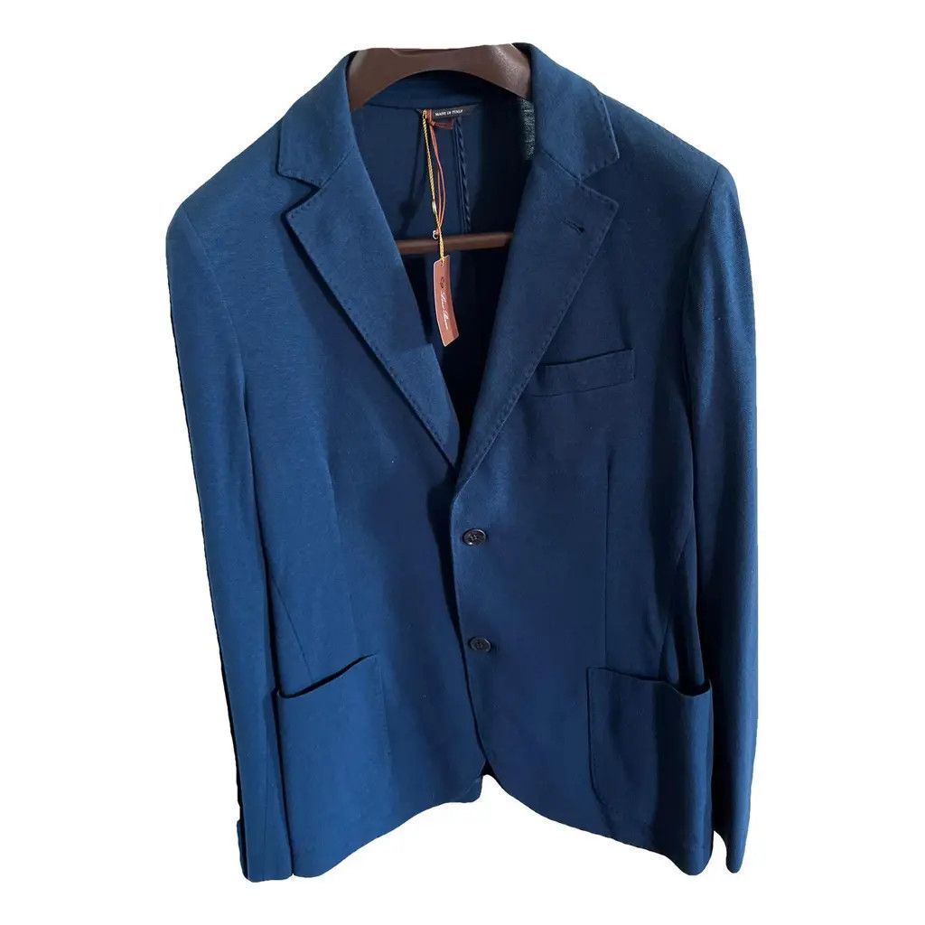 Loro Piana o1v3rcll0525 Jacket in Blue Size US M / EU 48-50 / 2 - 1 Thumbnail