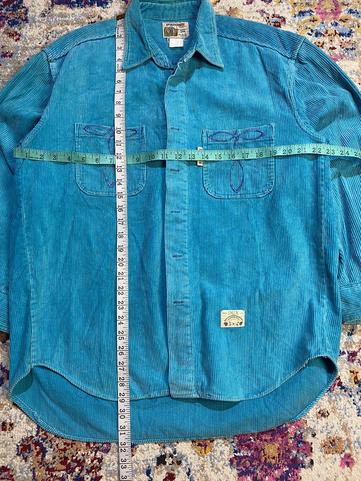 Cowboy Equipment × Vintage VINTAGE 80s SPIRIT-HOUSE VINTAGE DUX CO LTD CORDUROY SHIRTS Size US L / EU 52-54 / 3 - 11 Thumbnail