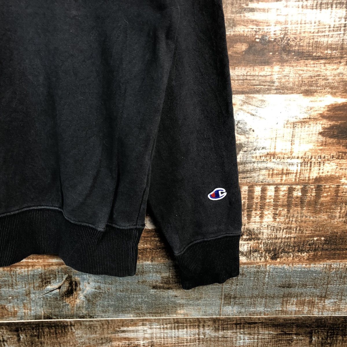 Champion Champion Black vintage Sweatshirt #A1945 Size US M / EU 48-50 / 2 - 8 Thumbnail