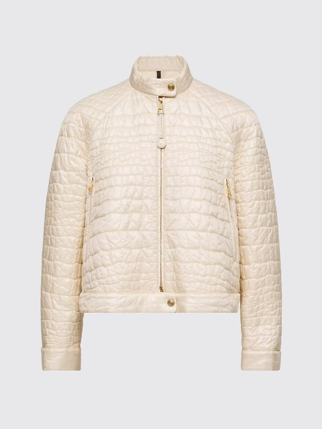 Moncler Moncler Jacket Woman Beige Size L / US 10 / IT 46 - 1 Preview