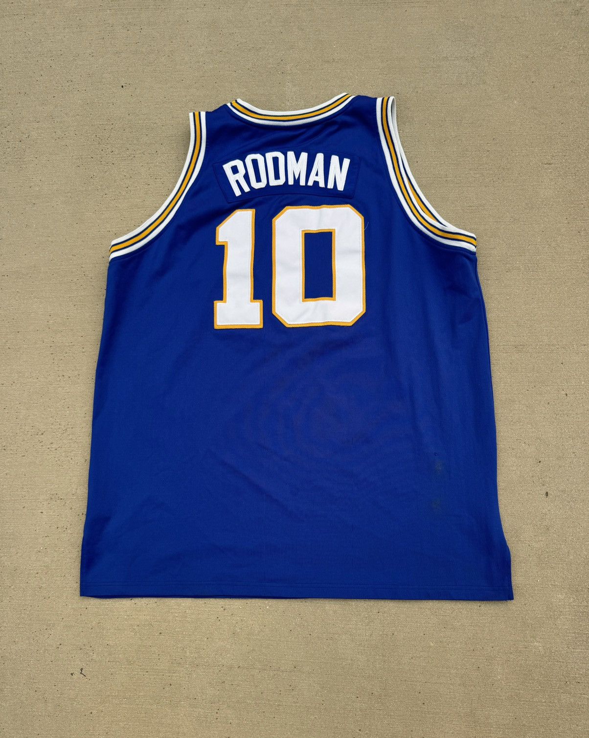 Adidas × NBA × NCAA 90 s vintage Dennis Rodman Adidas True School Authentics Size US XXL / EU 58 / 5 - 2 Thumbnail