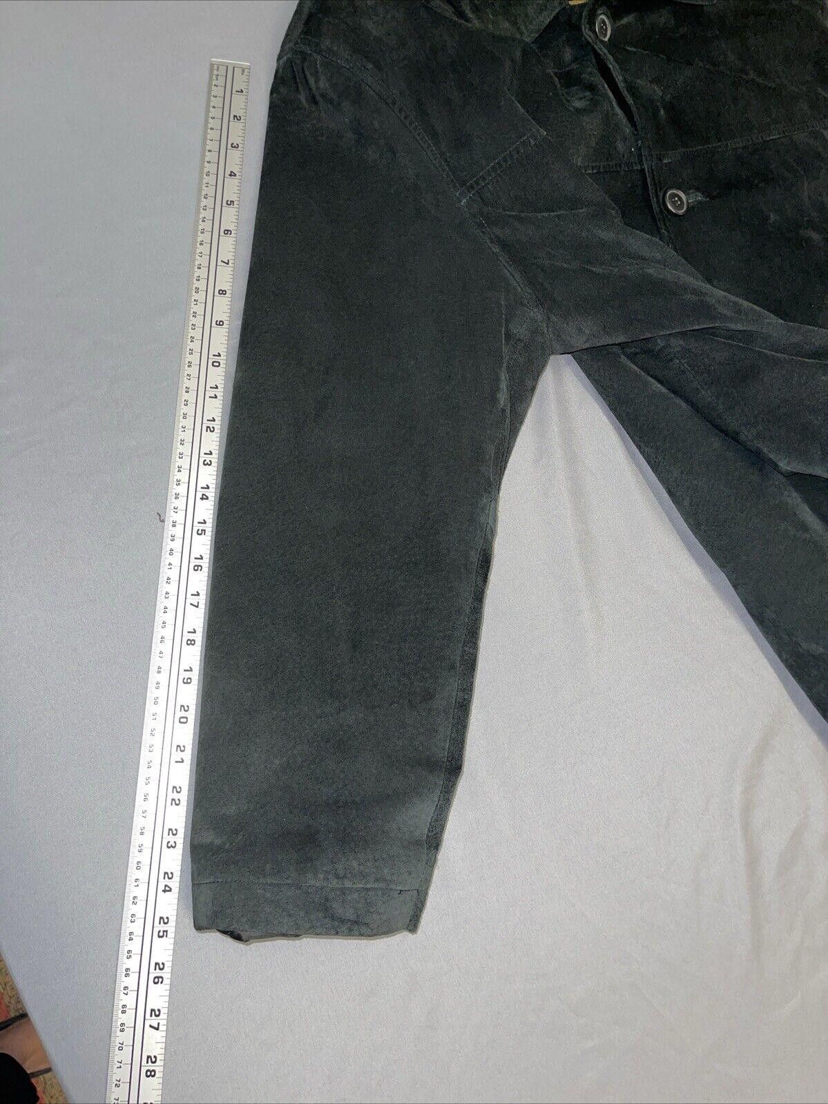 Dockers Dockers Genuine Black Leather Suede Jacket Men's Size US XL / EU 56 / 4 - 9 Thumbnail