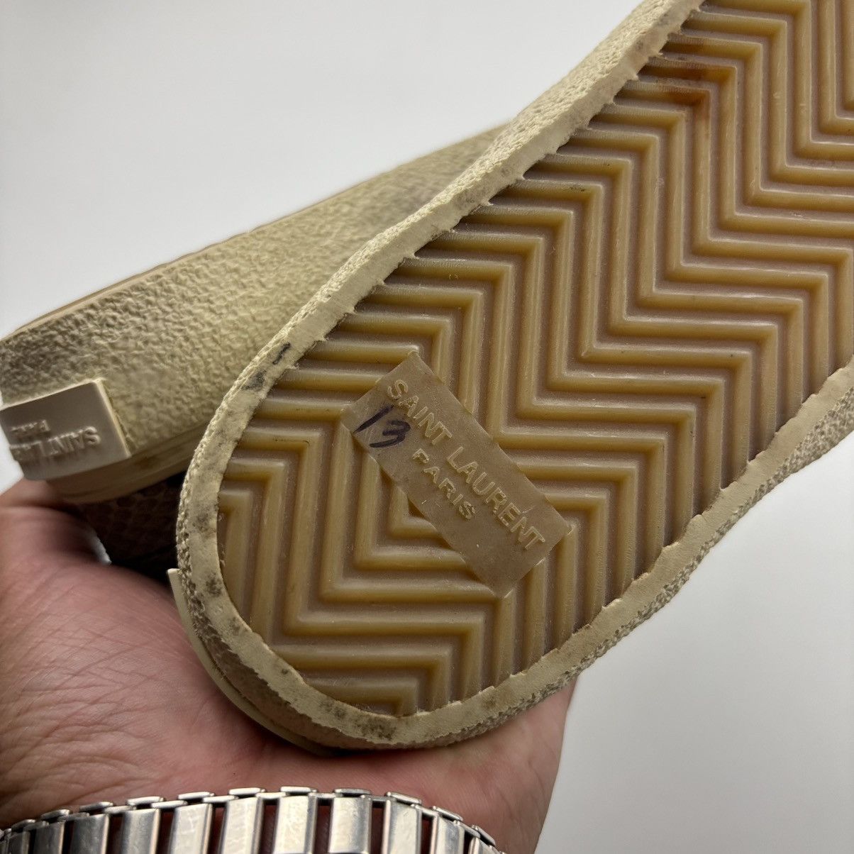 Saint Laurent Paris Saint Laurent Python Slip-ons Size US 6 / IT 36 - 6 Thumbnail