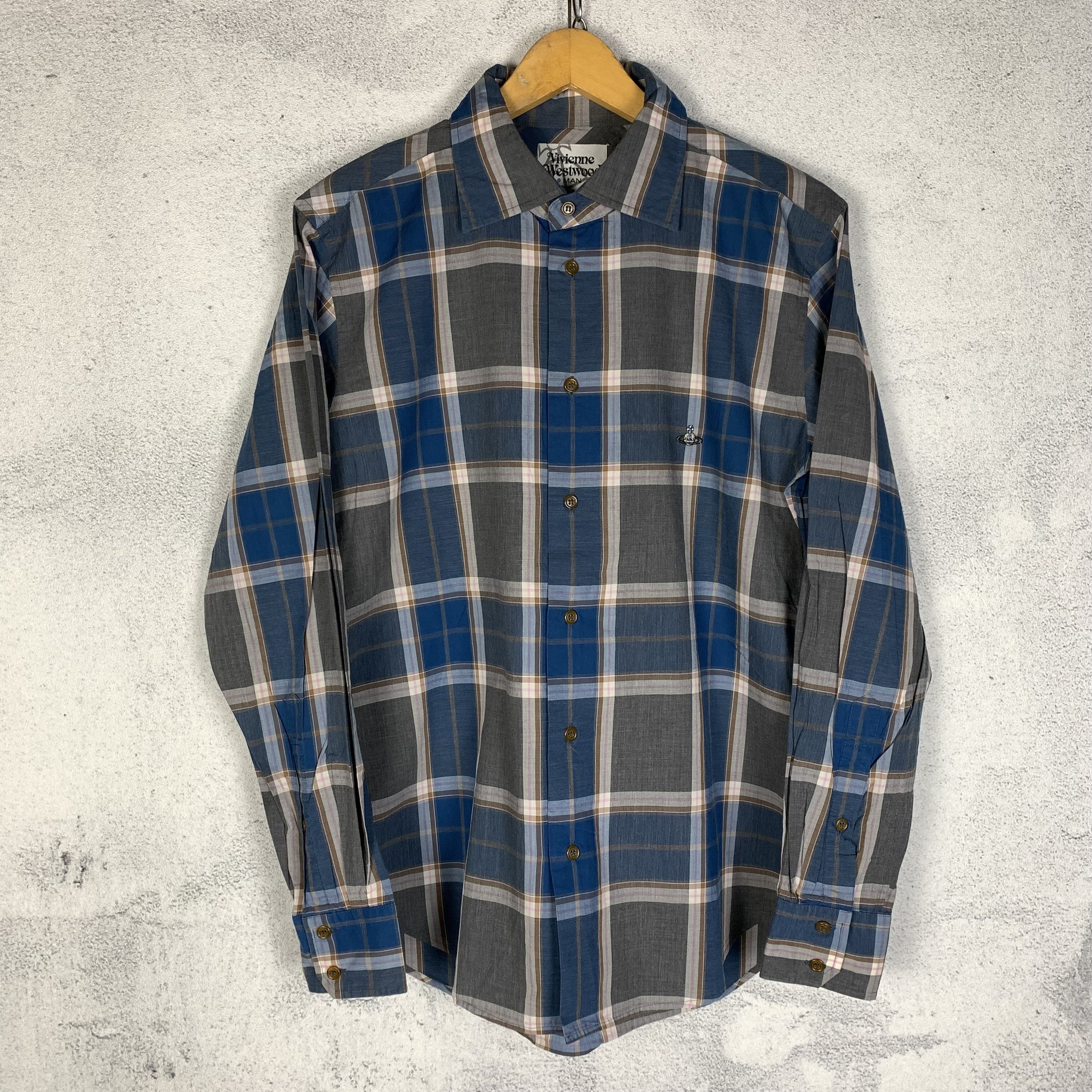 Vivienne Westwood Vivienne Westwood Plaid Shirt Size US M / EU 48-50 / 2 - 1 Thumbnail
