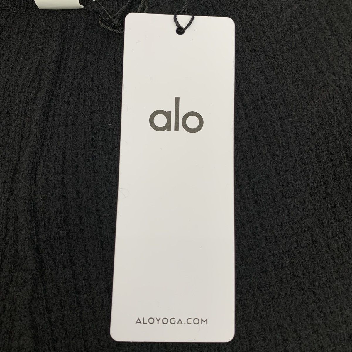 Alo Yoga Alo Yoga Black Cashmere Knit Casual Pants K26WX Size 27" / US 4 / IT 40 - 8 Thumbnail