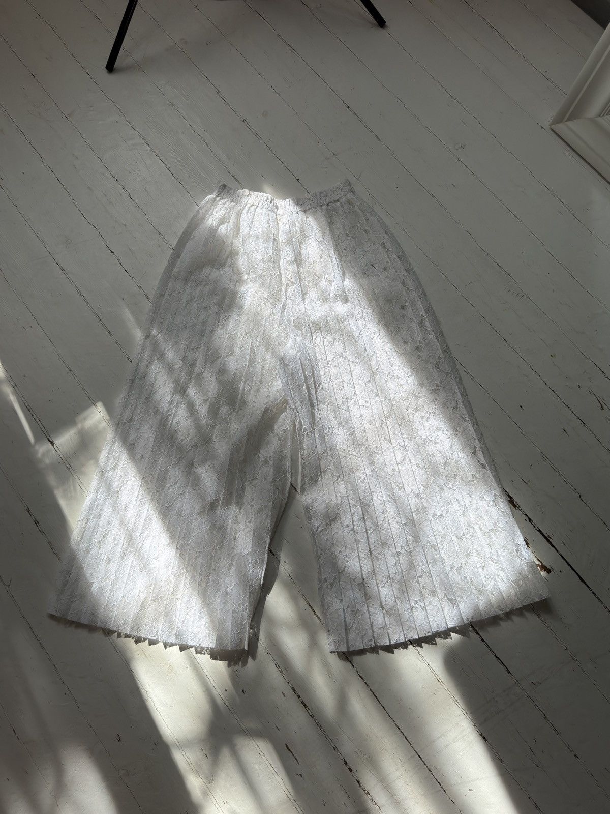 Other VINTAGE GUIPURE LACE MESH PANTS Size 28" / US 6 / IT 42 - 5 Thumbnail