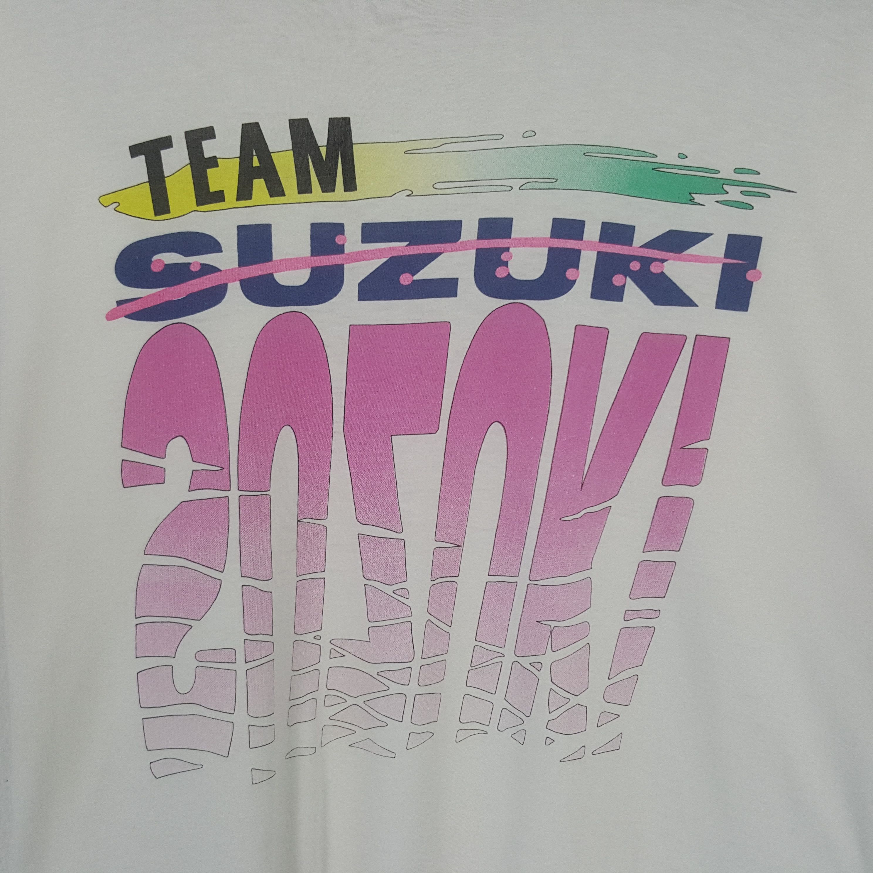 Japanese Brand Vintage Team Suzuki Sport T-shirt Size US L / EU 52-54 / 3 - 2 Thumbnail
