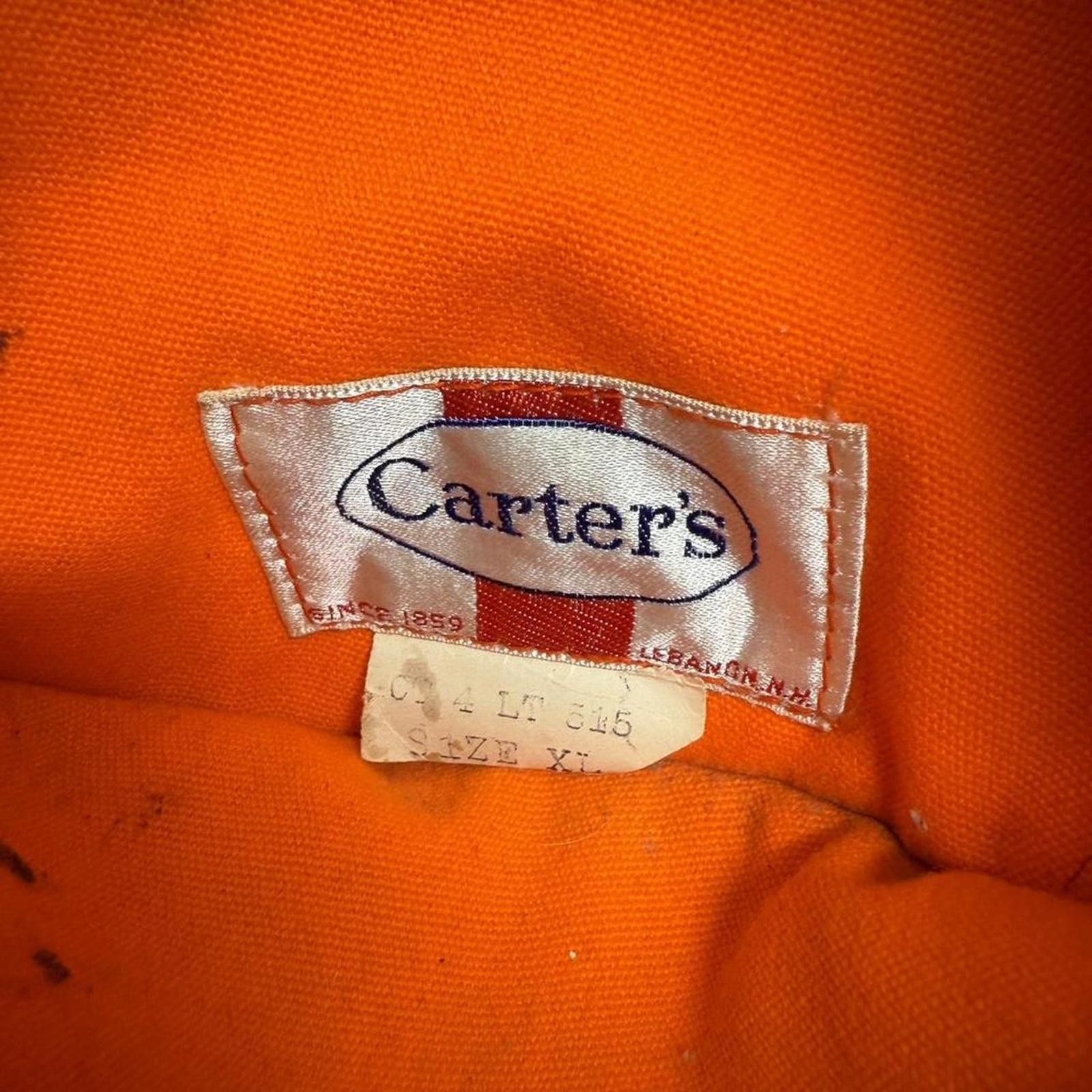 Other Fleece lined 1960s orange vintage hunting vest, talon zip XL Size US XL / EU 56 / 4 - 7 Thumbnail