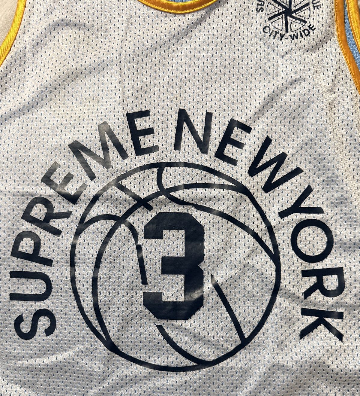 Supreme DSWT 2005 Supreme Mesh Tank Basketball Jersey Reversible MED Size US M / EU 48-50 / 2 - 5 Thumbnail