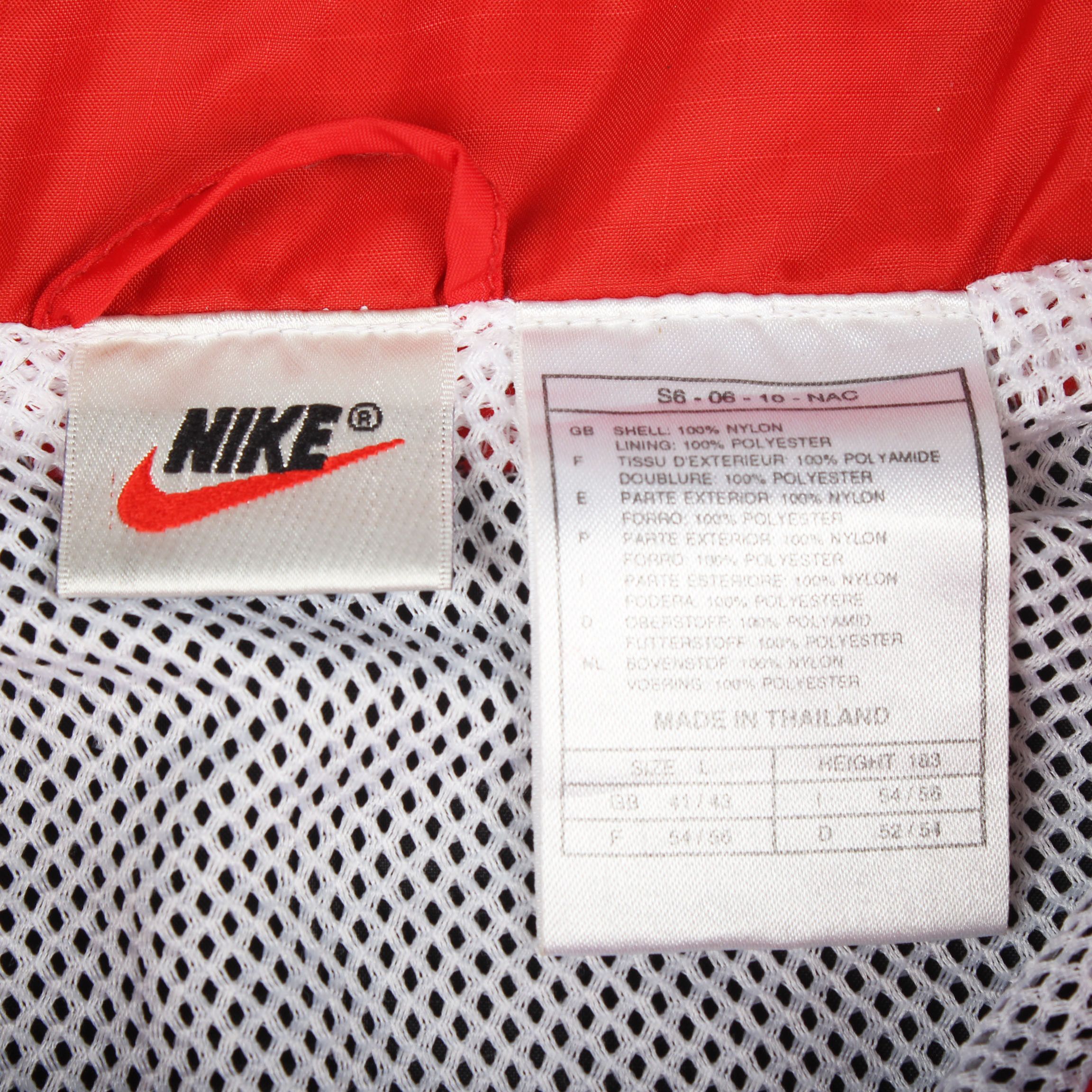 Nike × Vintage Vintage 90s Nike Half Zip Windbreaker Jacket Big Logo Size US L / EU 52-54 / 3 - 4 Thumbnail