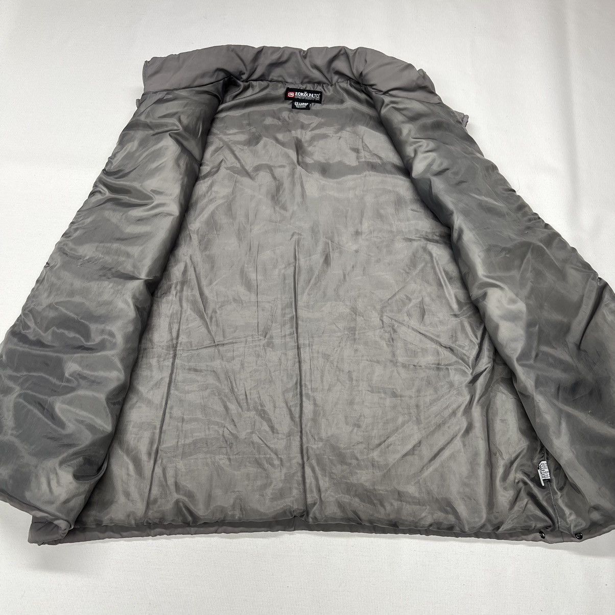 Ecko Unltd. × Vintage Ecko Unltd Vest Puffer Full Zip Padded Pocket Logo Y2K Size US XXL / EU 58 / 5 - 12 Thumbnail