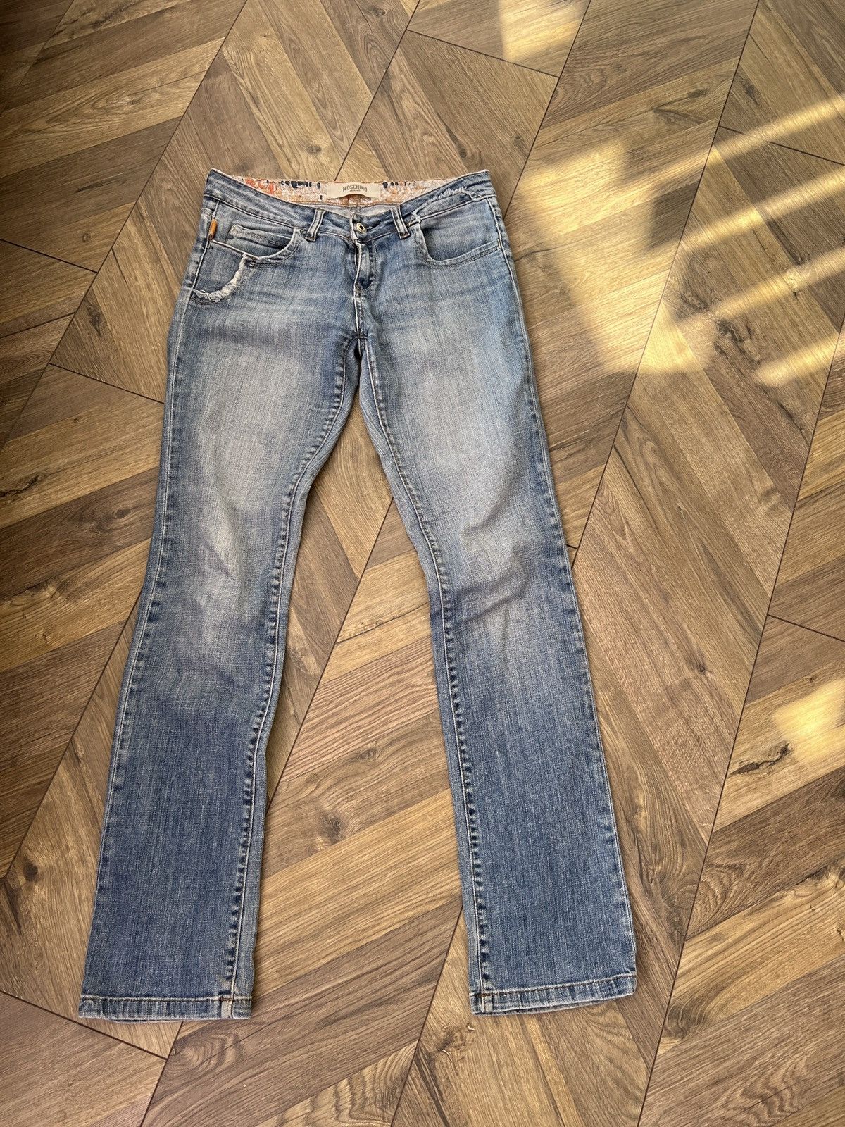 Moschino × Vintage Vintage Moschino Jeans Women’s Denim Pants Size 28" / US 6 / IT 42 - 4 Thumbnail