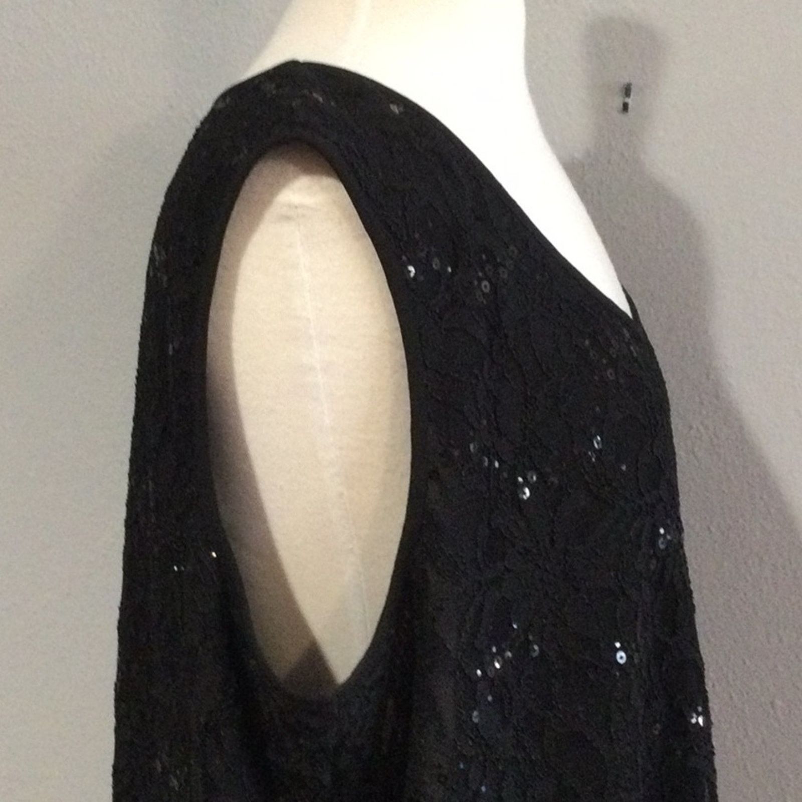 Other Select by Hermann Lange Black Vintage Lined Tank Size 52 Size XXL / US 16-18 / IT 52-54 - 5 Thumbnail