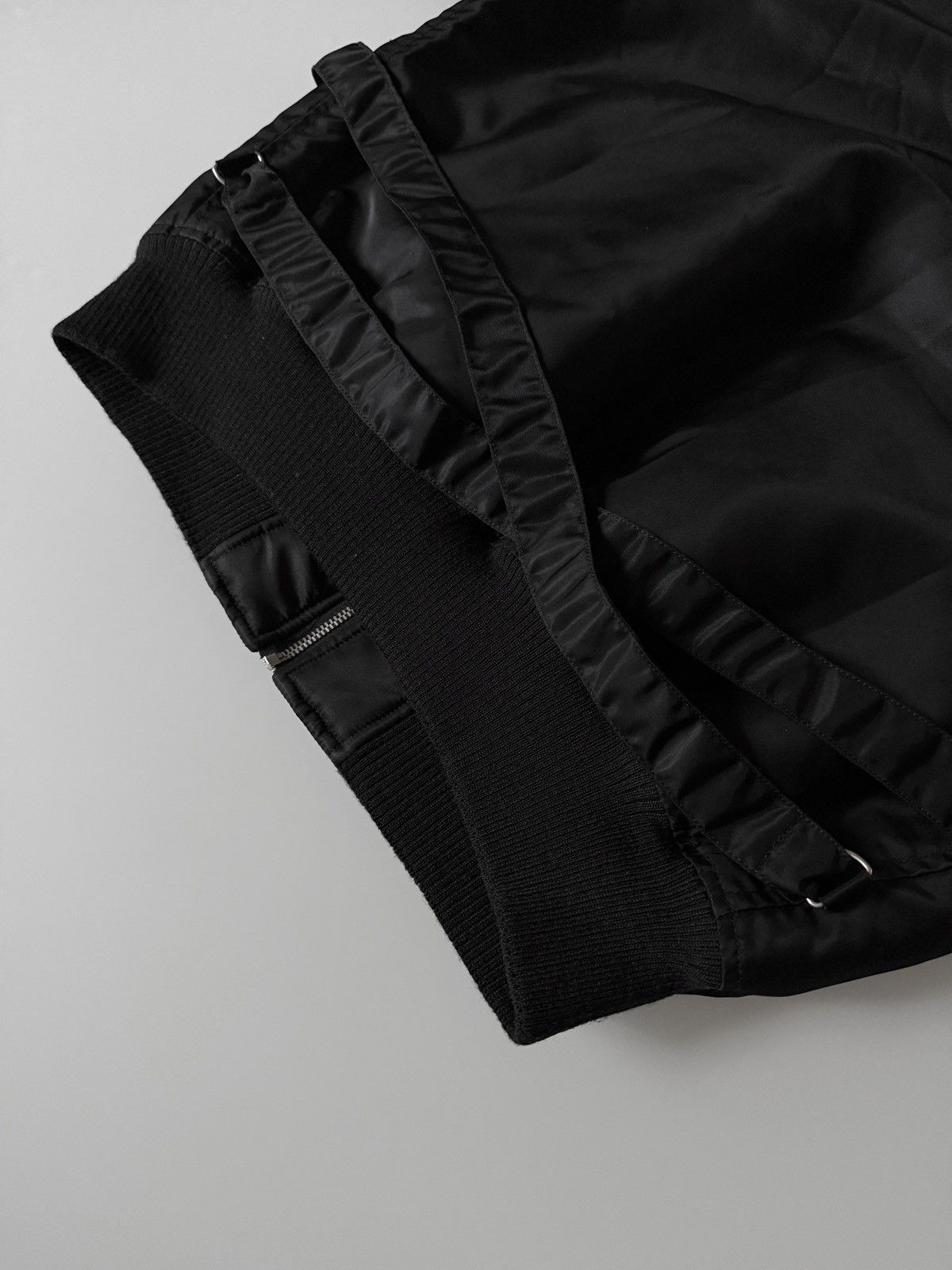 Saint Laurent Paris Saint Laurent By Hedi Slimane AW15 Bondage Bomber Jacket Size US S / EU 44-46 / 1 - 2 Thumbnail