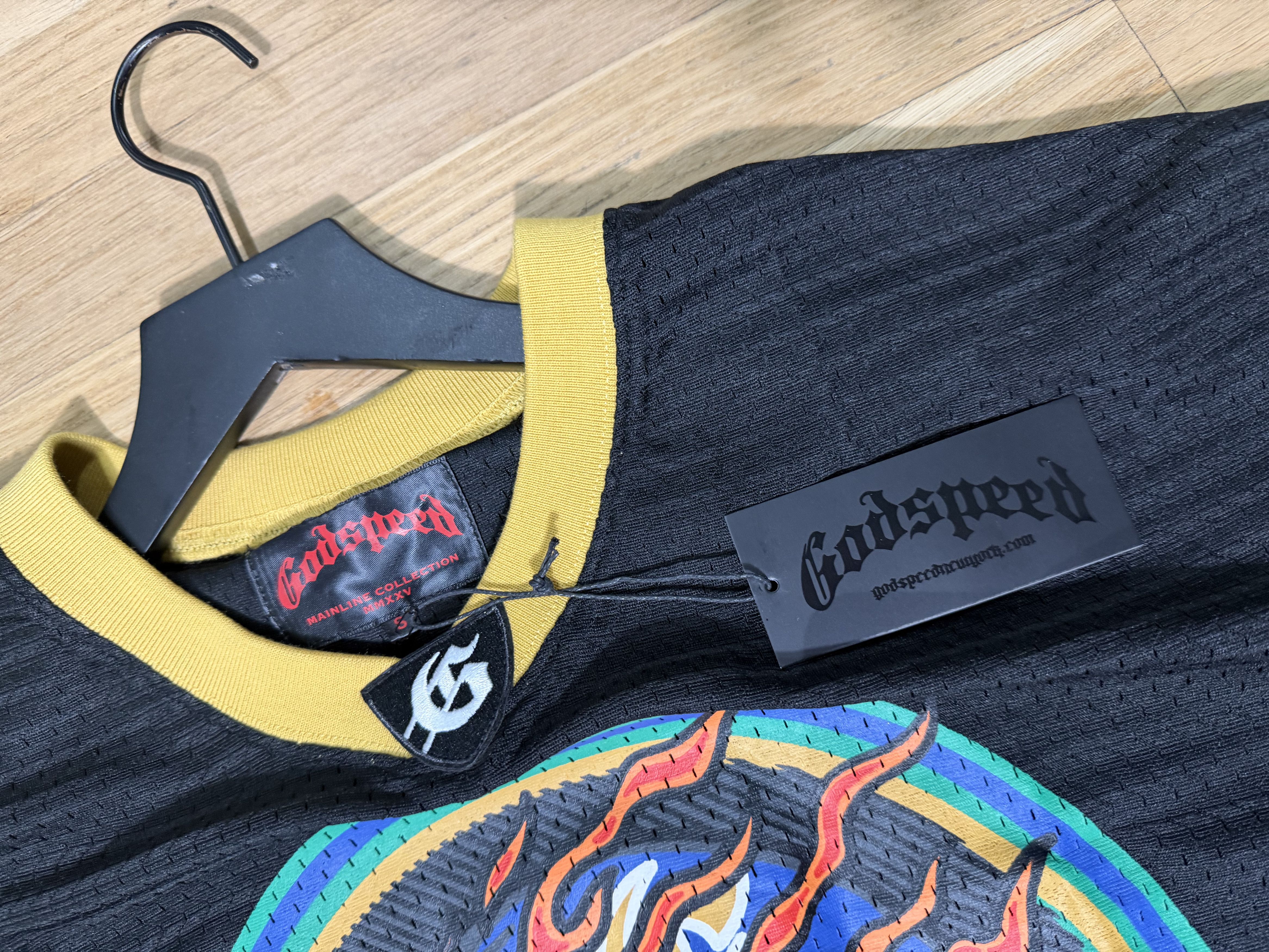 Godspeed Godspeed First Down Jersey Black/Yellow/Blue Size US XL / EU 56 / 4 - 2 Thumbnail