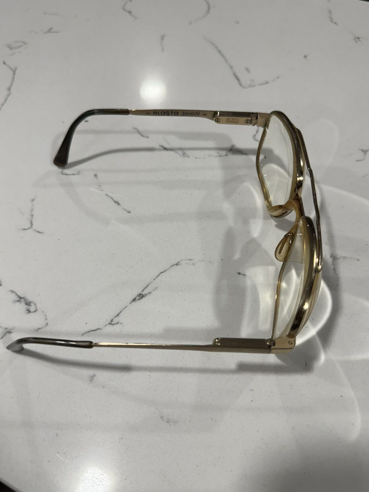 Safilo RARE Vintage AVIATORS by Safilo Elasta 3009 EYEGLASSES FRAME Size ONE SIZE - 10 Thumbnail