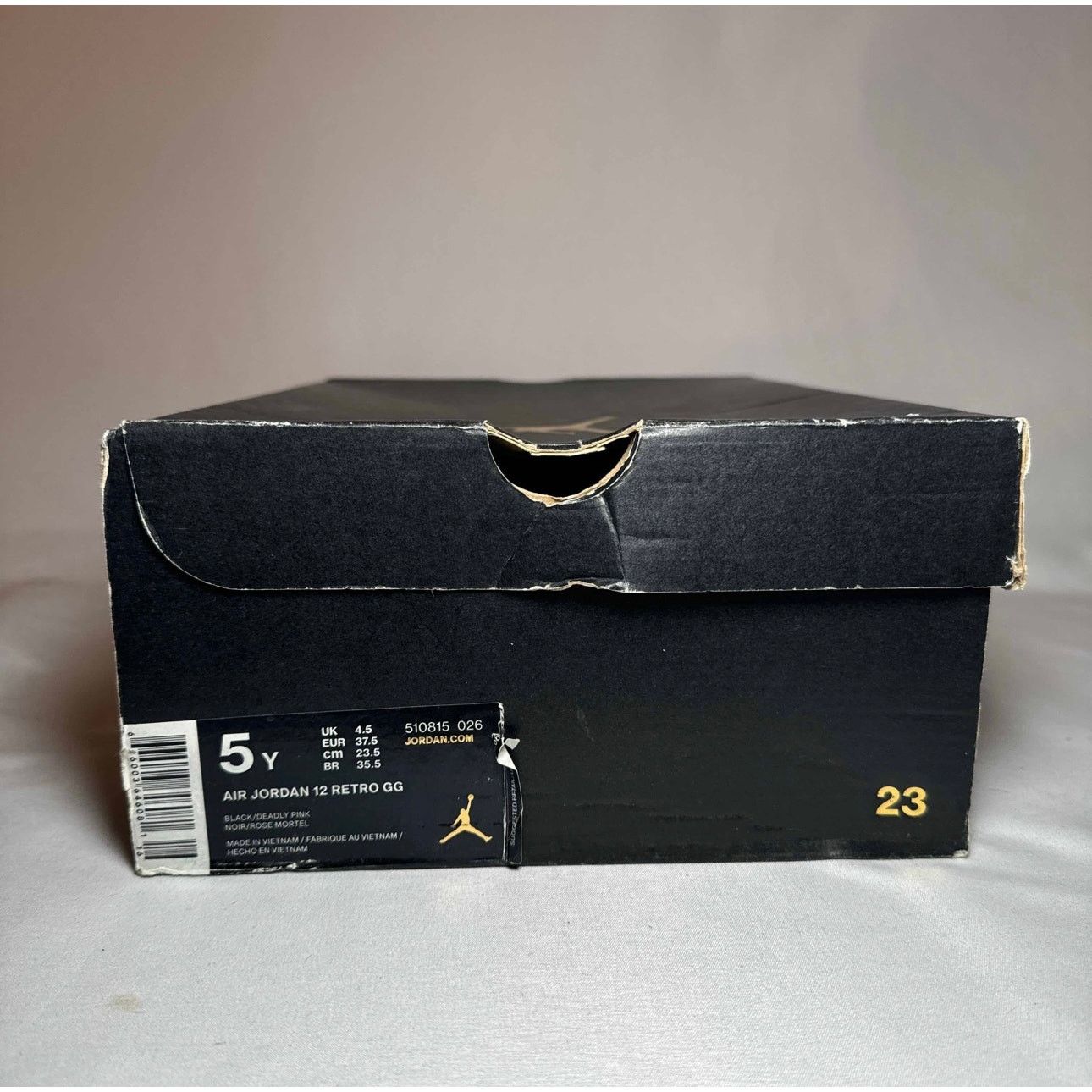 Jordan Brand × Nike Size 5 - Air Jordan 12 Retro GS Deadly Pink Men's Shoes Size US 5 / EU 37 - 9 Thumbnail