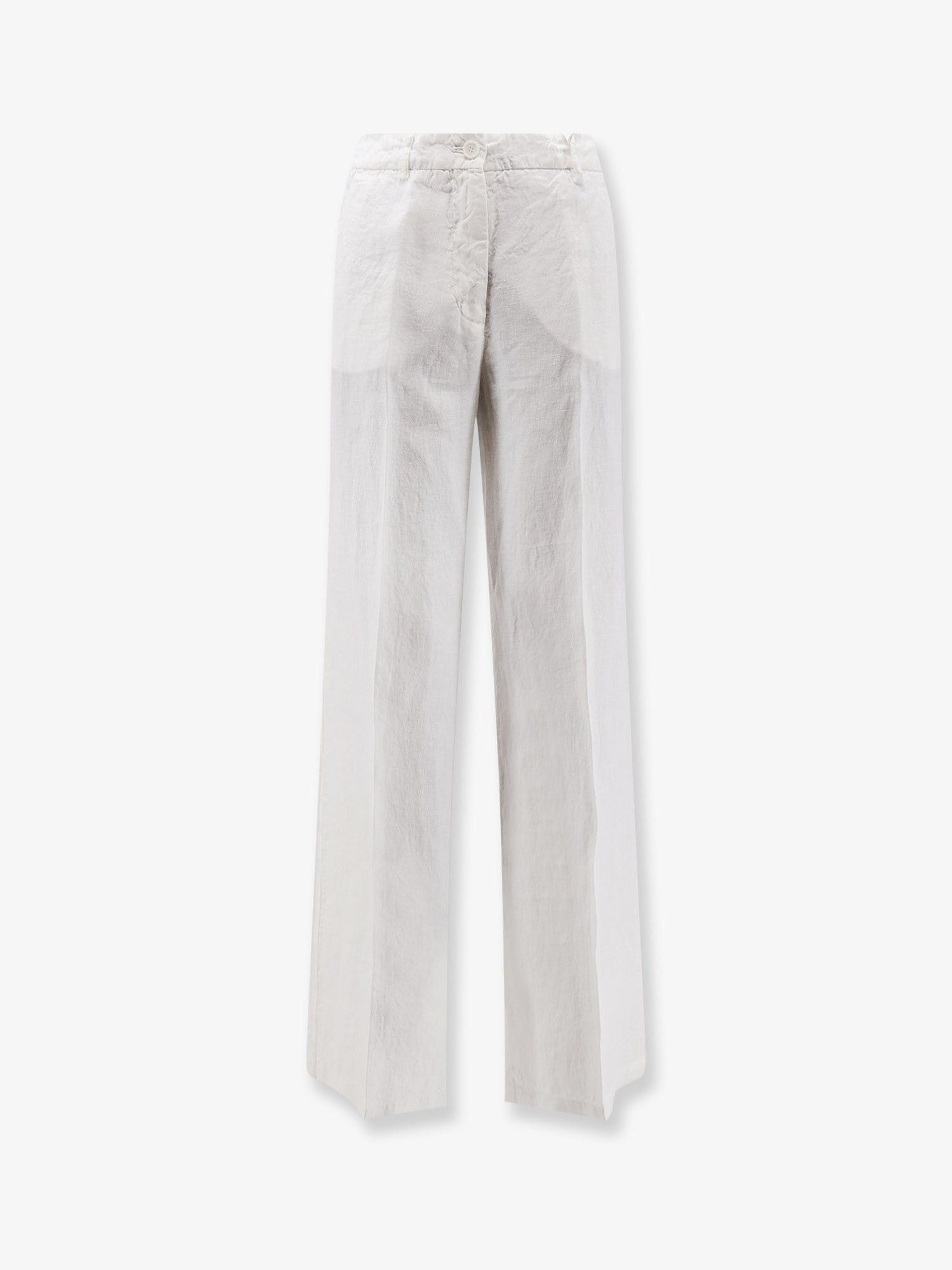 Aspesi "Vissuto" Linen Trousers Size 28" / US 6 / IT 42 - 1 Thumbnail