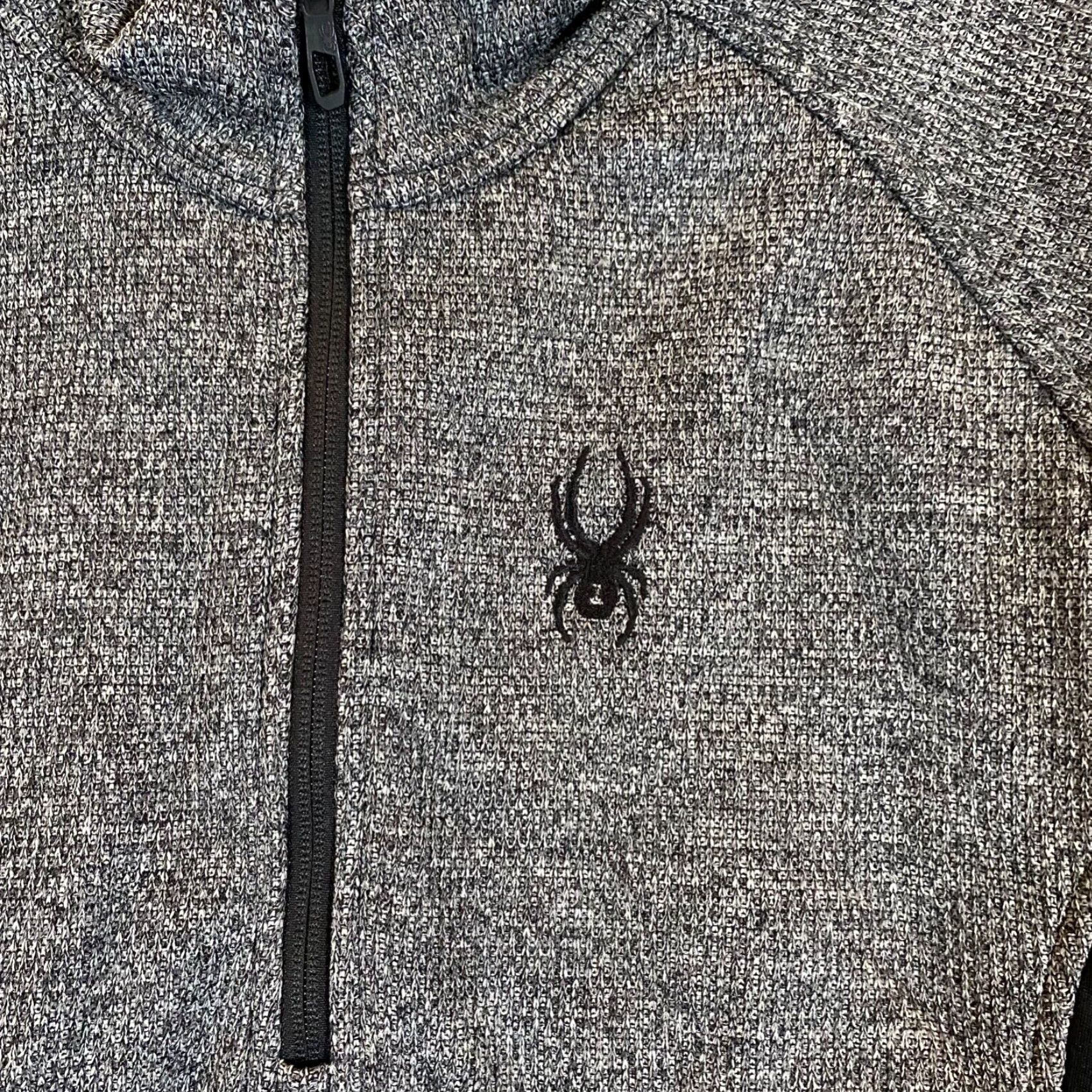 Spyder Spyder Jacket Mens Large Black 1/2 Zip Pullover Hiking Trail Outdoor Size US L / EU 52-54 / 3 - 4 Thumbnail