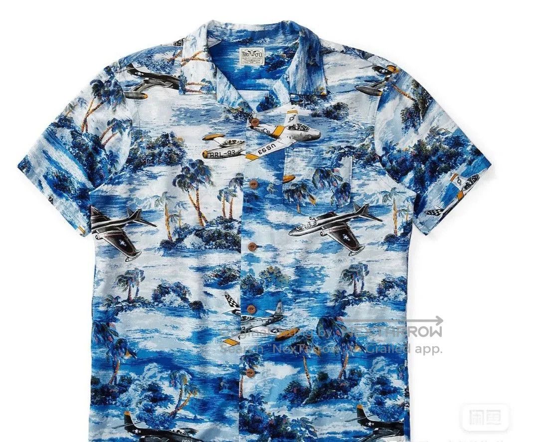 RRL Ralph Lauren RRL Hawaiian. Size US XL / EU 56 / 4 - 2 Thumbnail