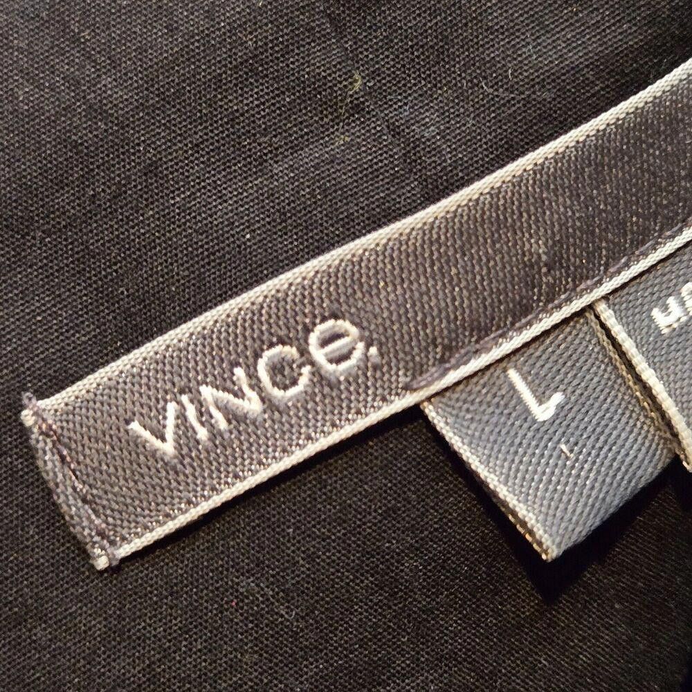 Vince Vince Lambskin Leather Jacket Colorblock Women's SZ L C2 Size L / US 10 / IT 46 - 4 Thumbnail
