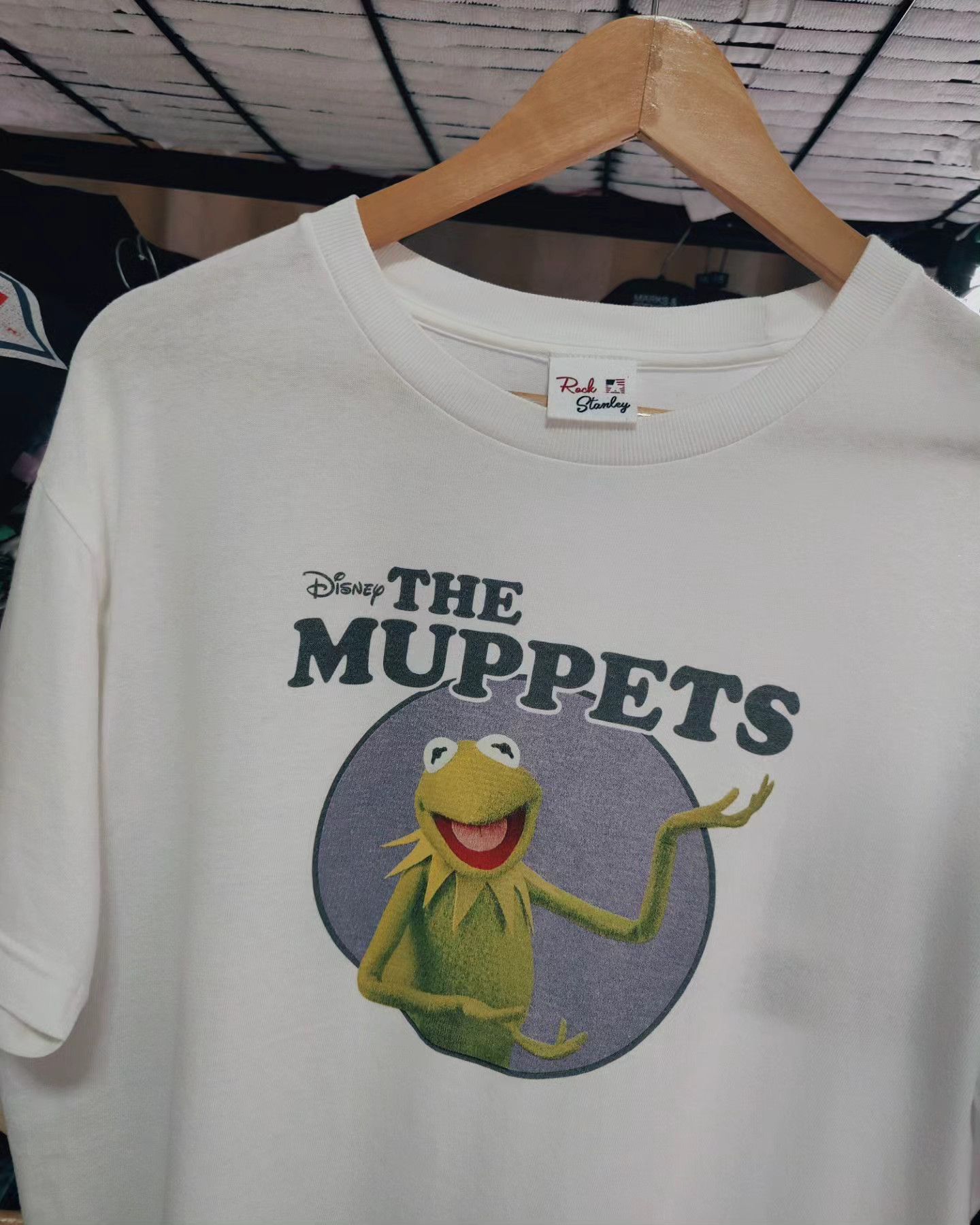 Disney × Vintage Disney the Muppets, Kermit the Frog 🐸 Size US L / EU 52-54 / 3 - 2 Thumbnail