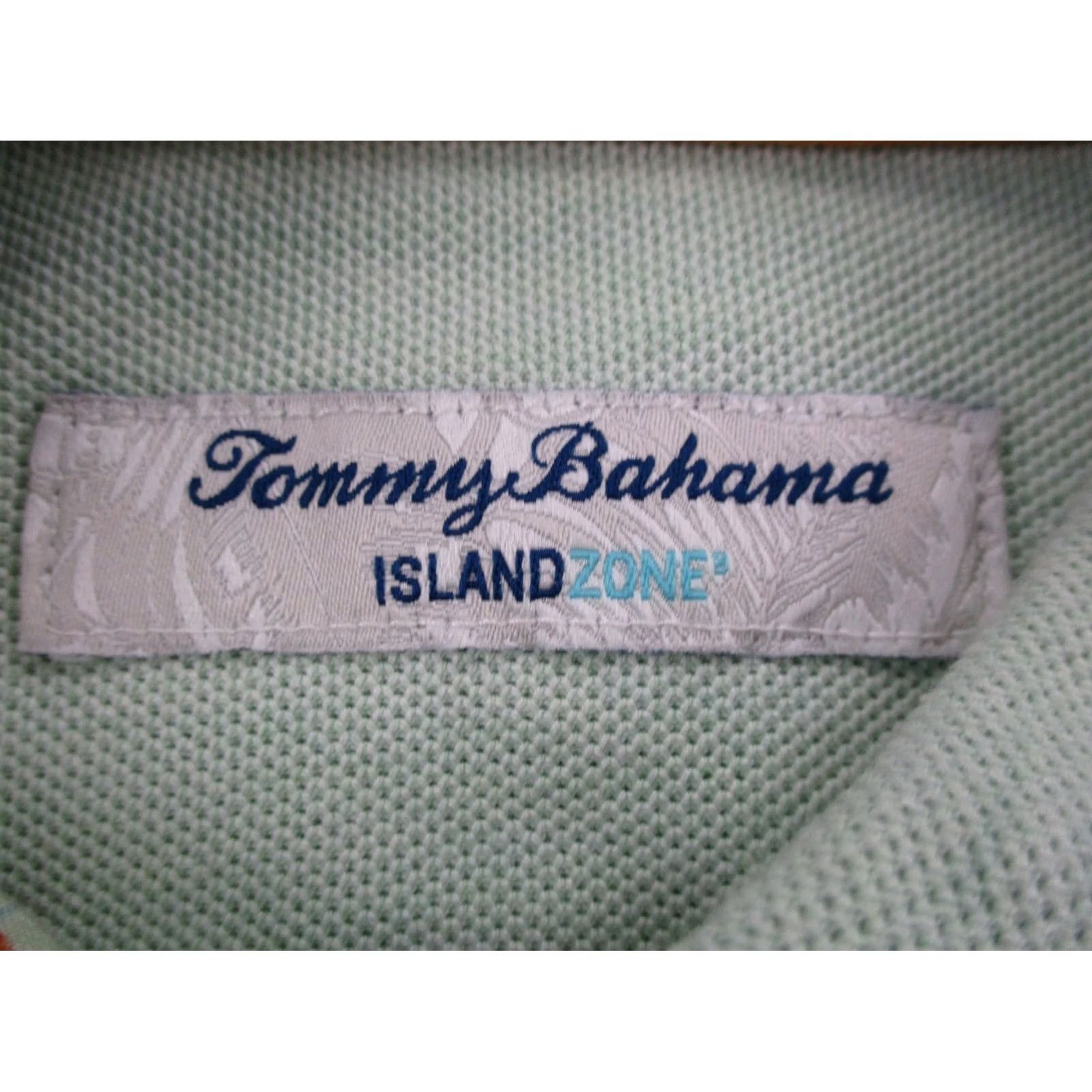Tommy Bahama Tommy Bahama Polo Shirt Men L Green Island Zone Martini Glass Logo Hawaiian Golf Size US L / EU 52-54 / 3 - 6 Thumbnail