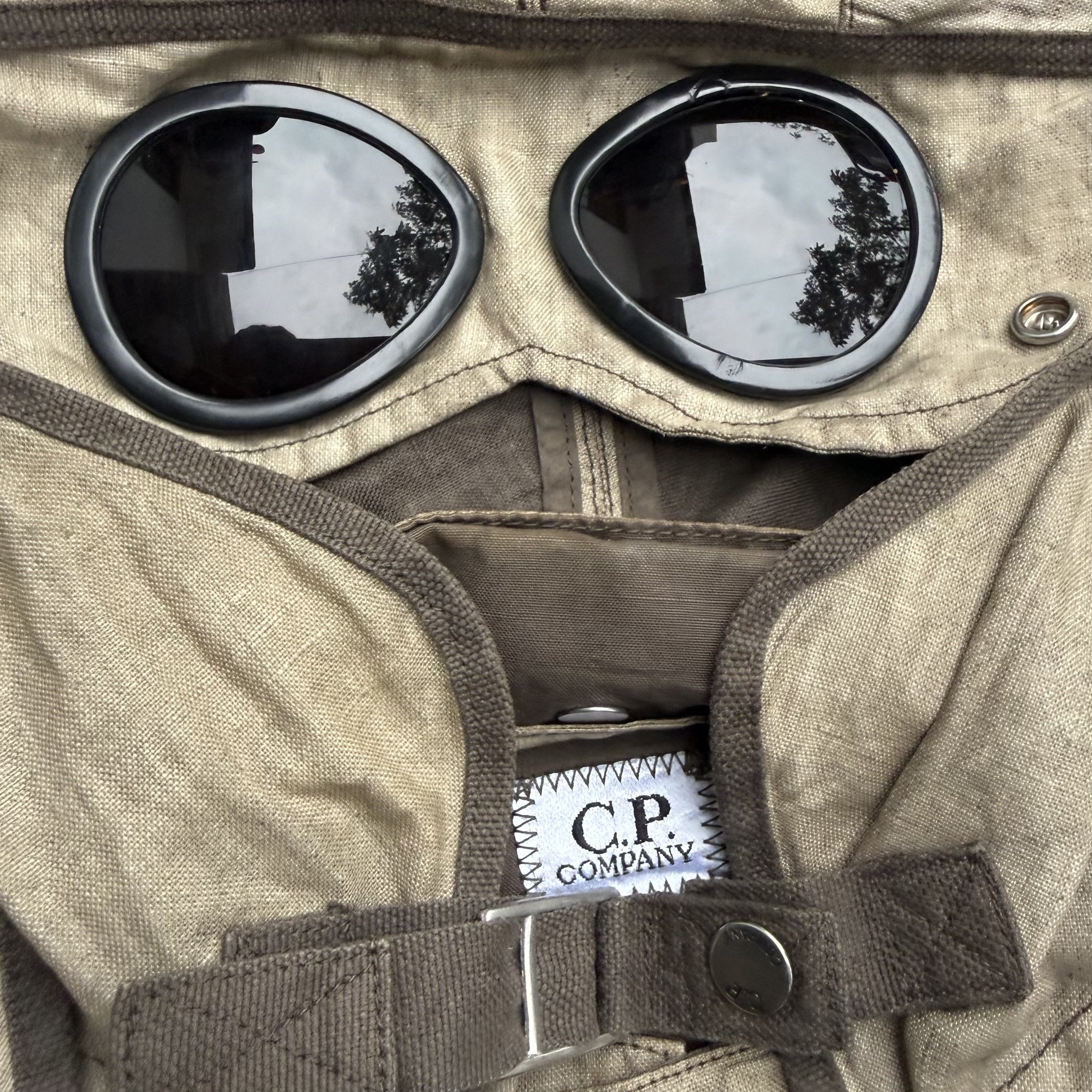 C.P. Company CP Company Linoflax Transparent Cover Goggle Jacket Size US M / EU 48-50 / 2 - 14 Thumbnail