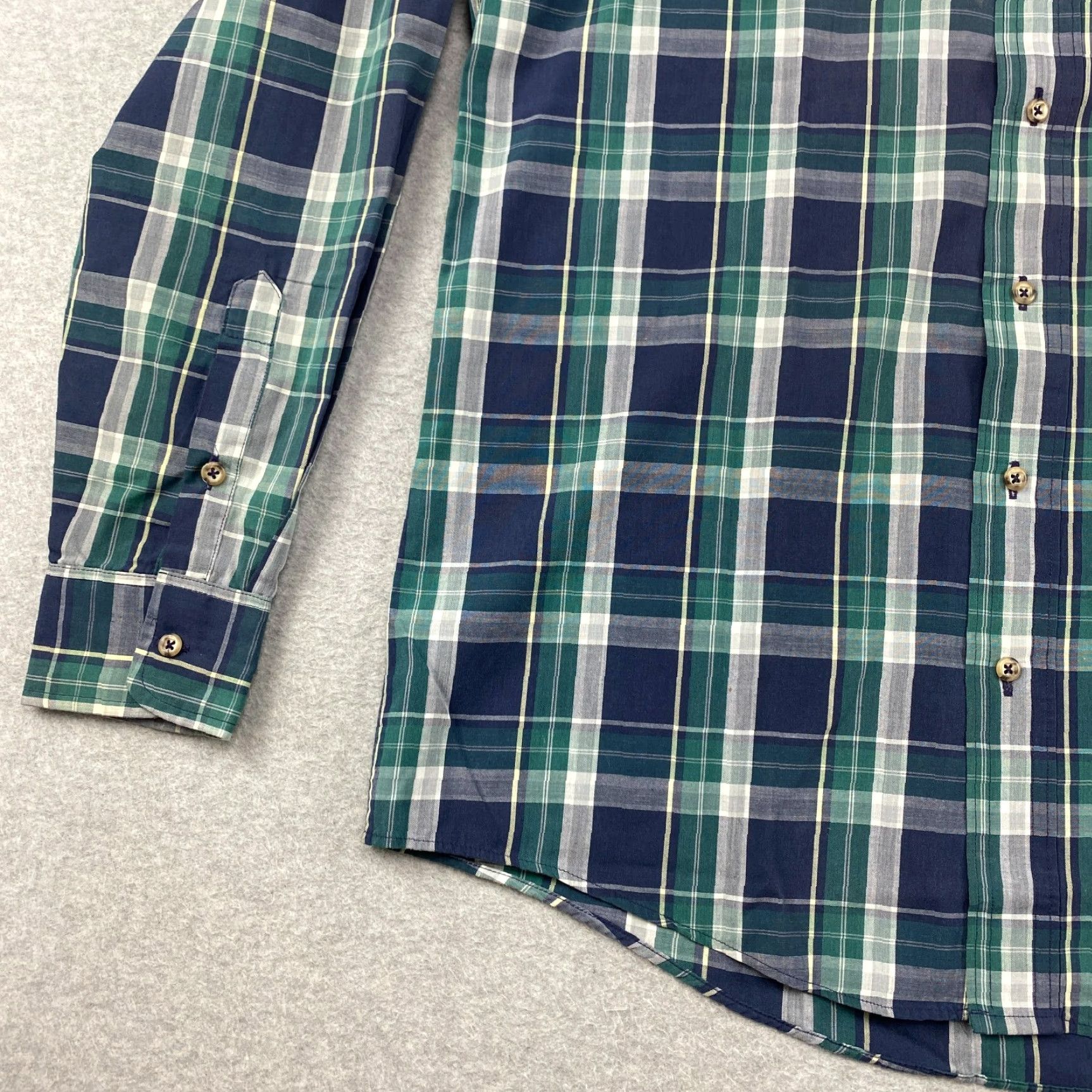 Gant GANT Foxhunt Plaid Shirt Mens Medium M Multicolor Button-Down Long Sleeve Pocket Shirt Size US M / EU 48-50 / 2 - 3 Thumbnail