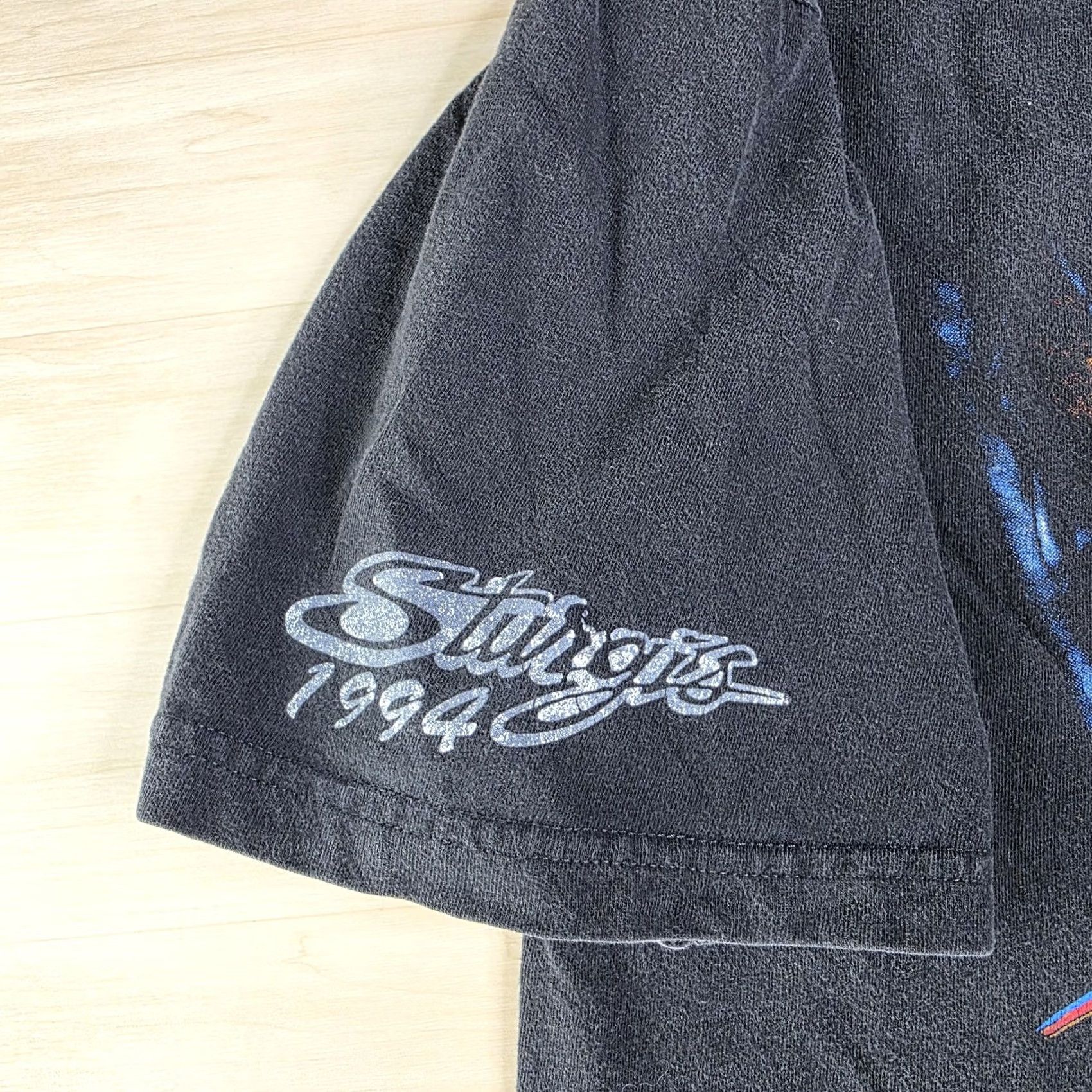Vintage VINTAGE Sturgis Shirt Mens Large Black American Thunder Eagle Follow Nobody 90s Biker Shirt Size US L / EU 52-54 / 3 - 5 Thumbnail