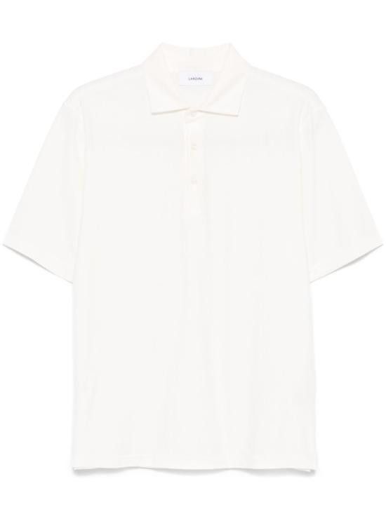 Lardini LARDINI Men T-Shirts ESLPMC80 ES64053100 White Size US M / EU 48-50 / 2 - 1 Thumbnail