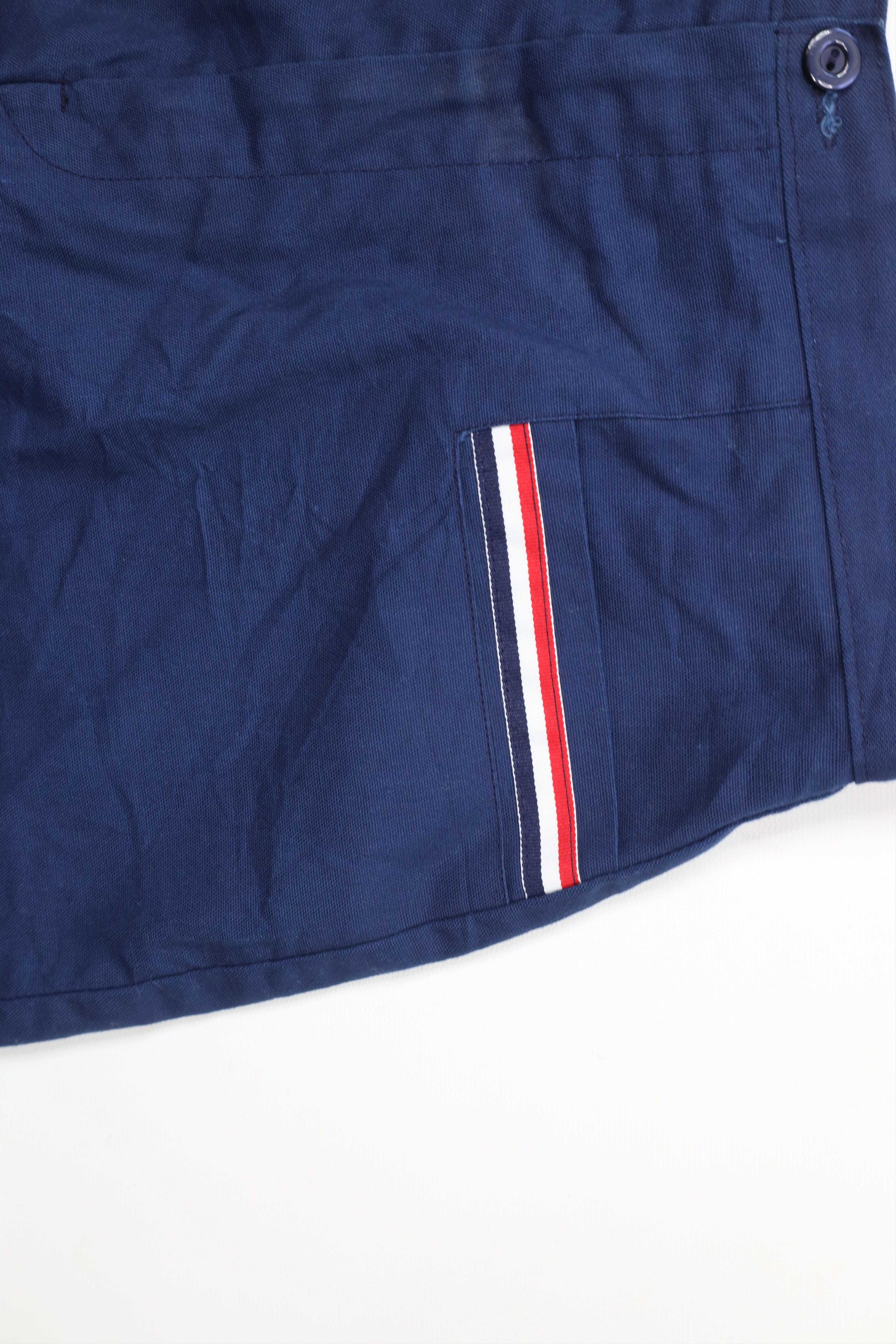 Vintage Vintage 70s Streetwear Above Knee Shorts Navy Blue USA Size 36" / US 14 / IT 50 - 5 Thumbnail