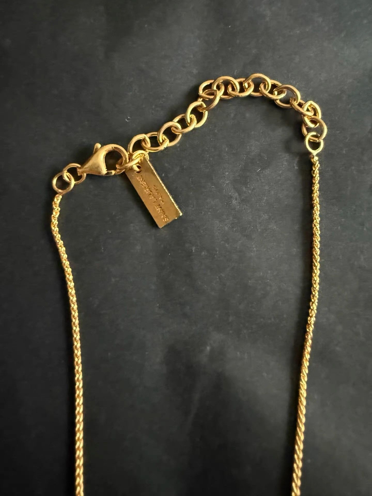 Saint Laurent Paris Saint Laurent Love Series Necklace K33 Size ONE SIZE - 4 Thumbnail