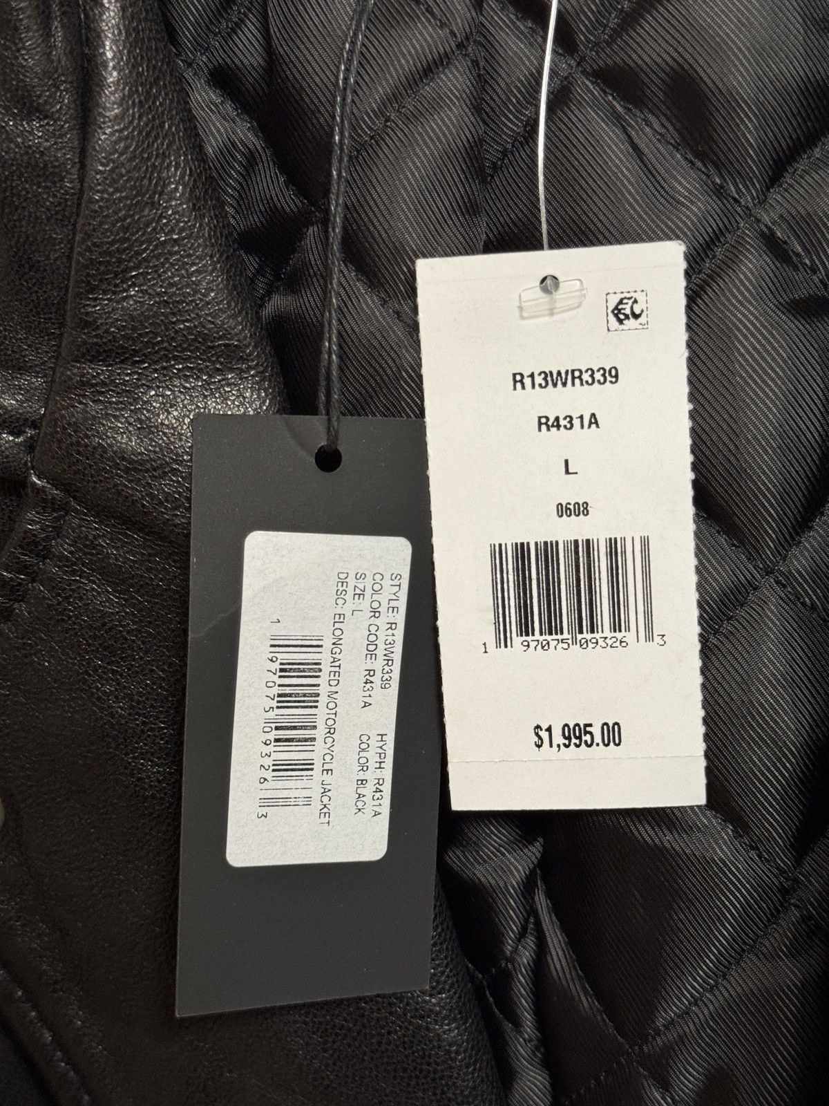 R13 R13 Elongated Motorcycle Jacket Size US L / EU 52-54 / 3 - 5 Thumbnail