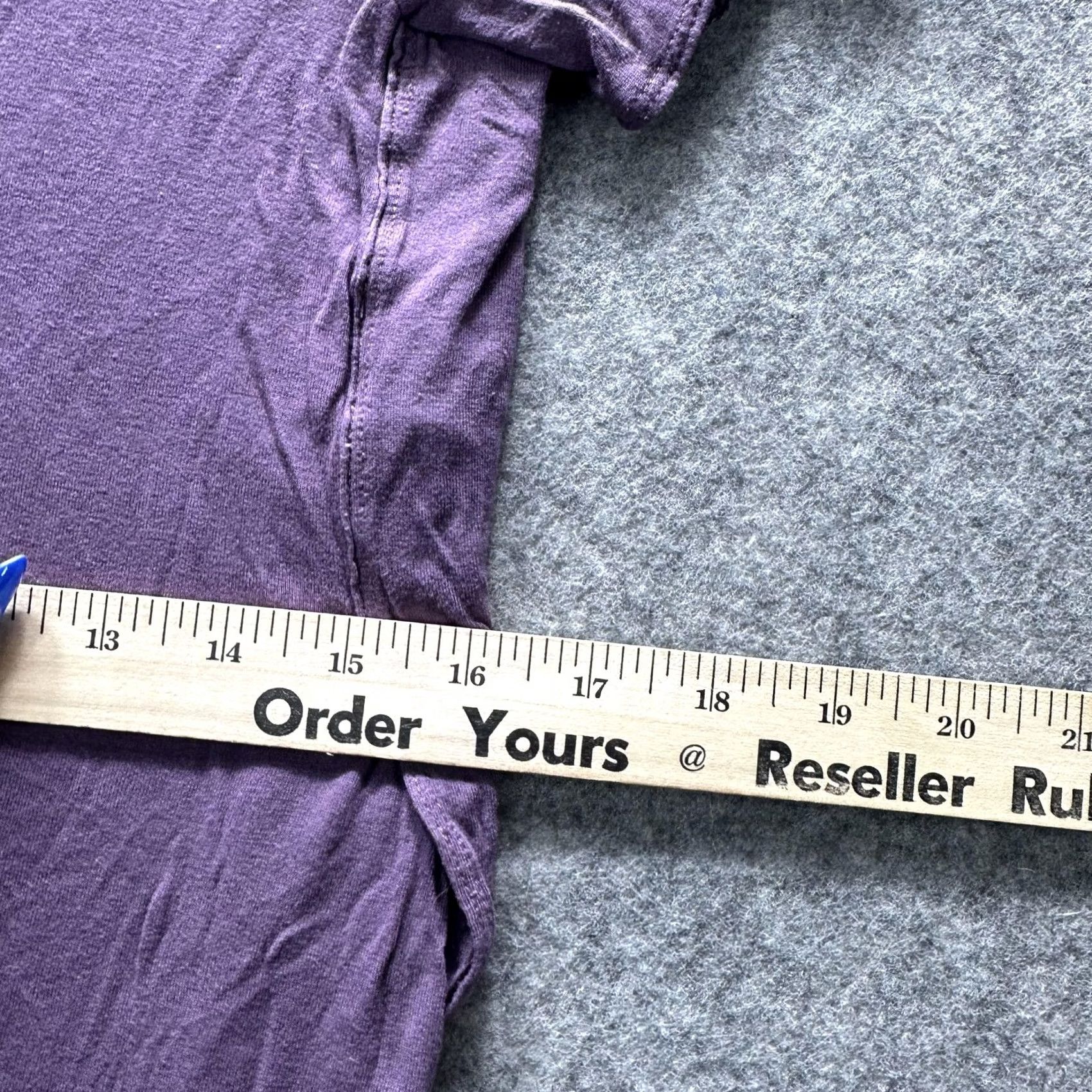Vintage Wilfred Shirt Womens XS Purple Crewneck Short Sleeve High-Low Hem Tunic Top Longline Soft Jersey Casual Size XS / US 0-2 / IT 36-38 - 6 Thumbnail